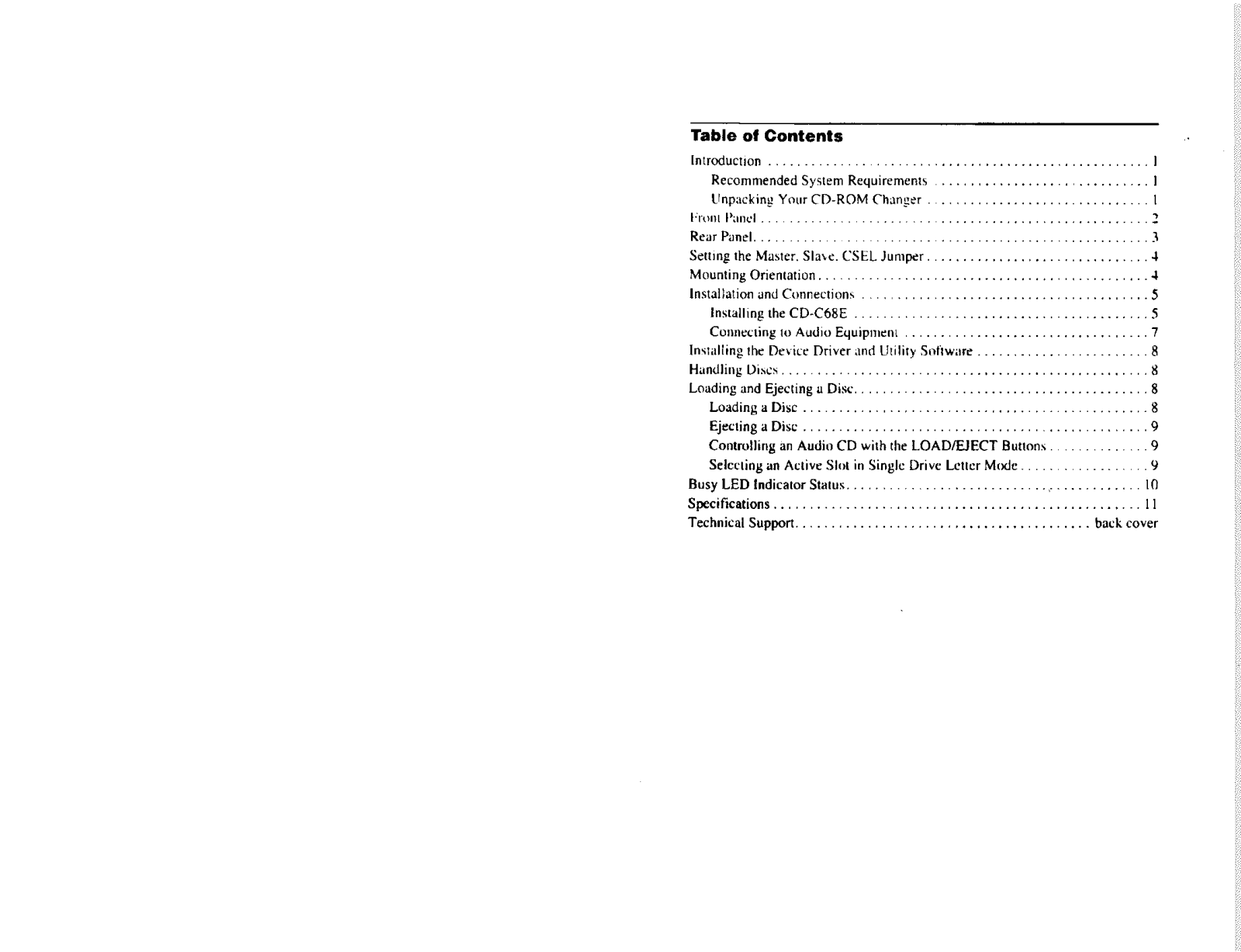 Teac 5CD0100A User Manual