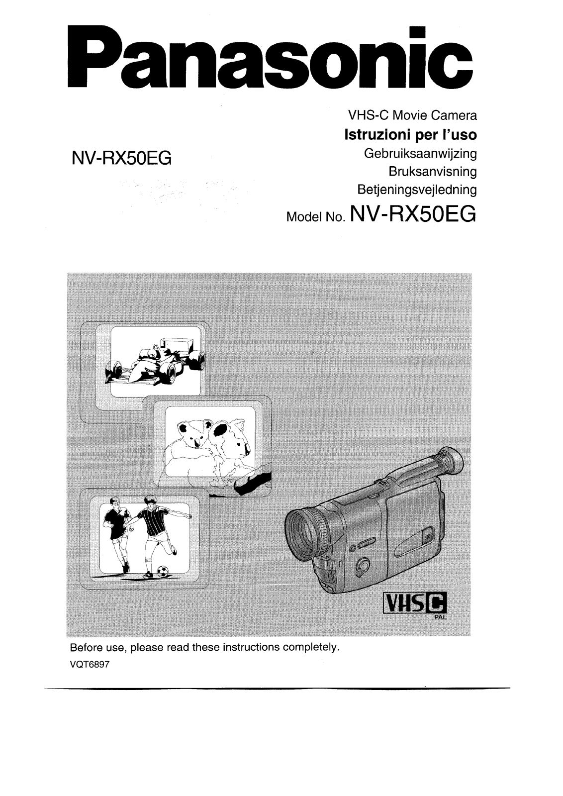 Panasonic NV-RX50EG User Manual