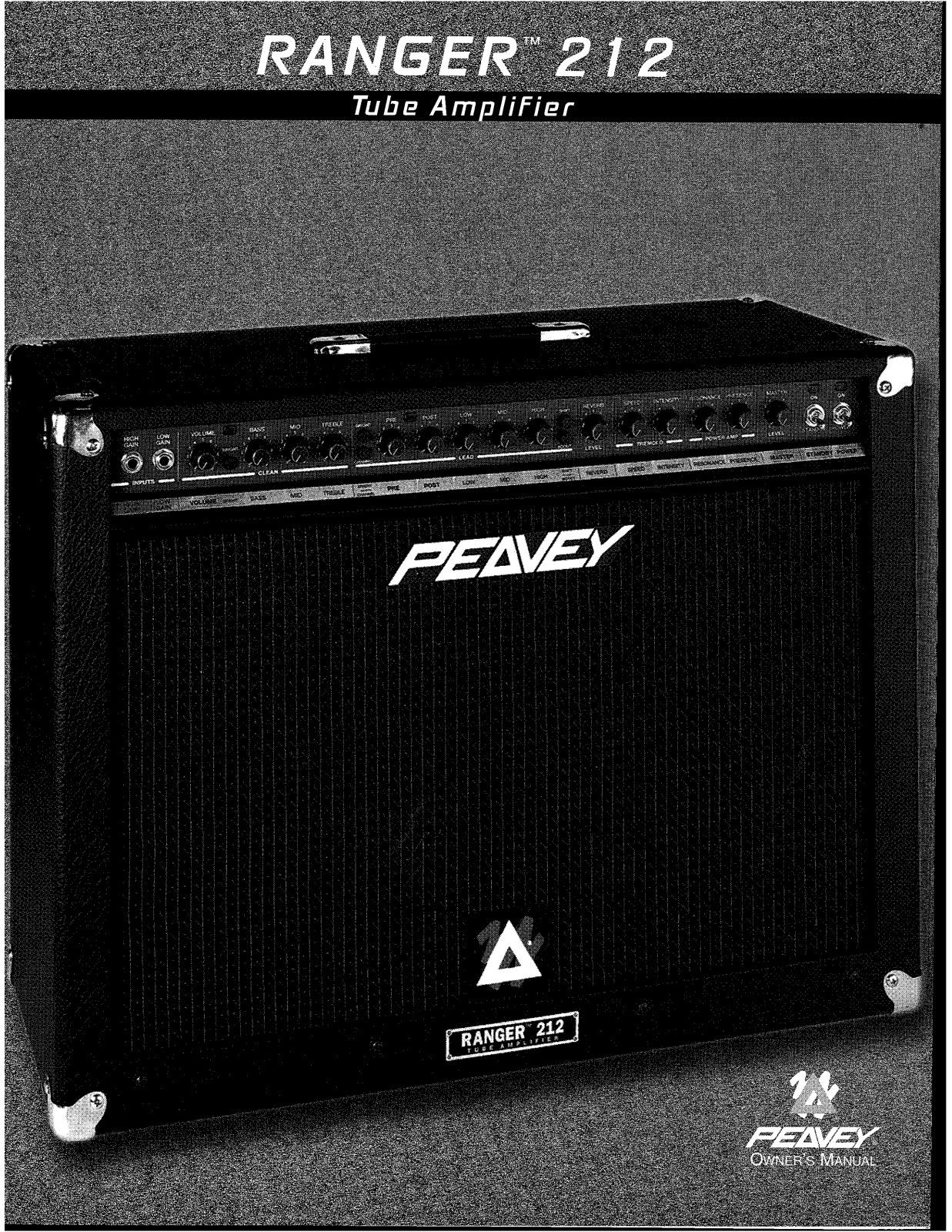 Peavey RANGER 212 Operating guide