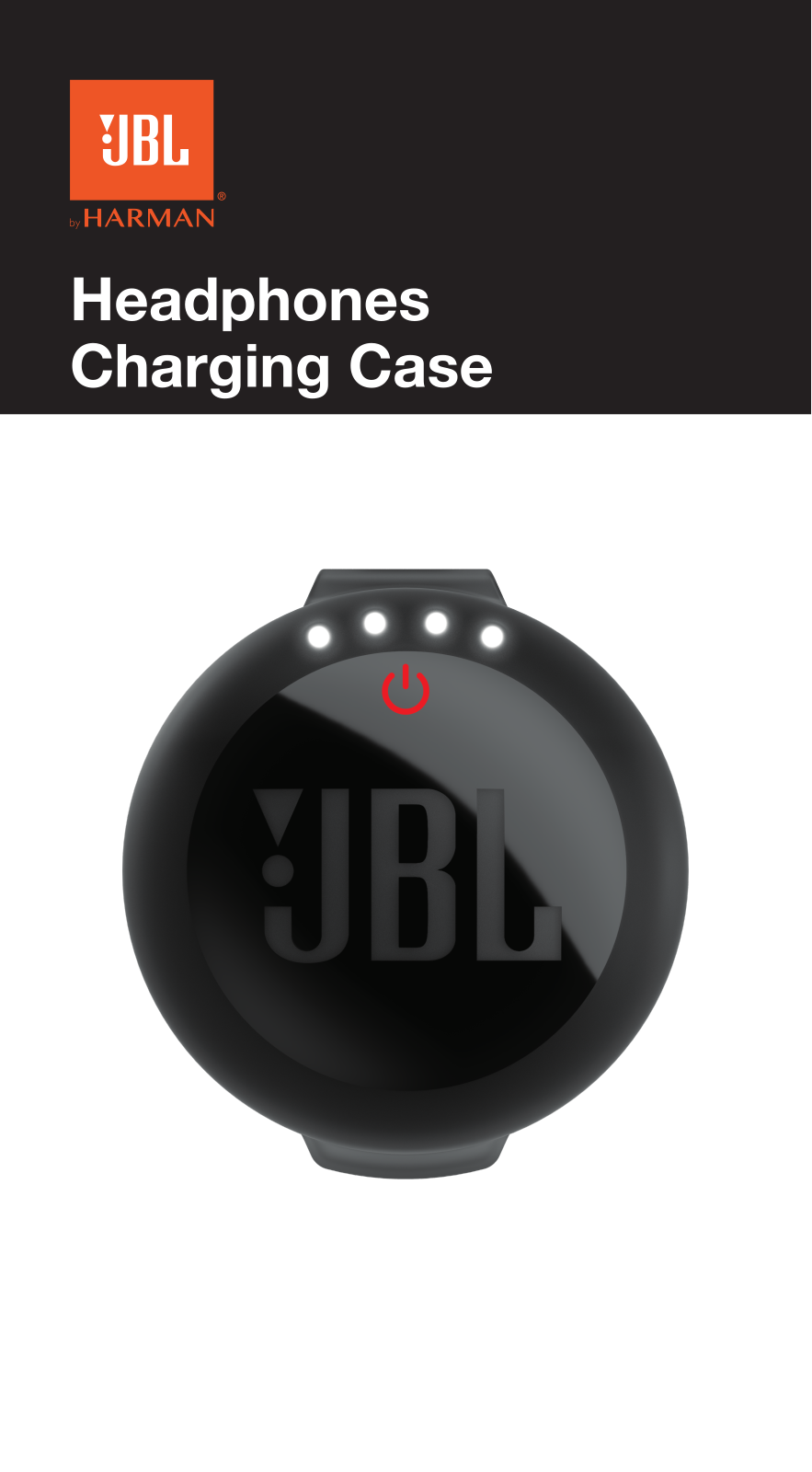 JBL Headphones Charging Case Quick Start Guide