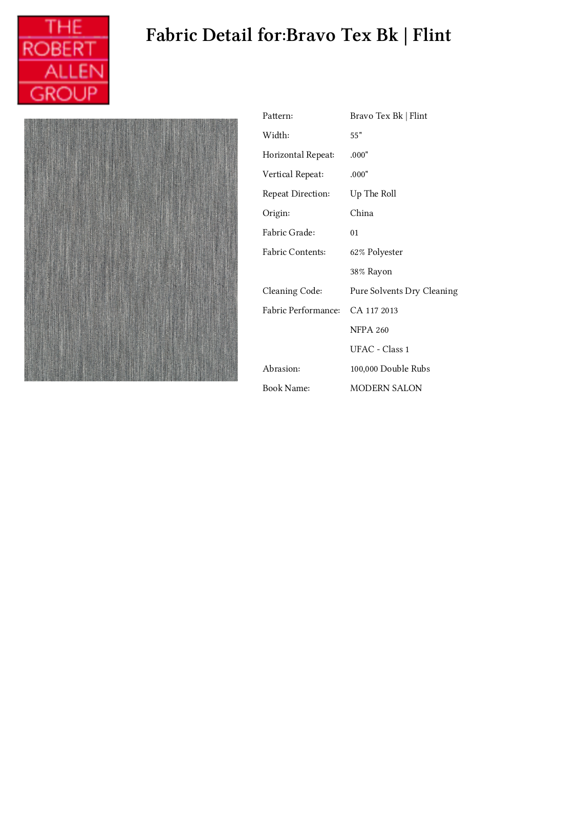 Robert Allen RALF1901 Specifications - ManualMachine.com