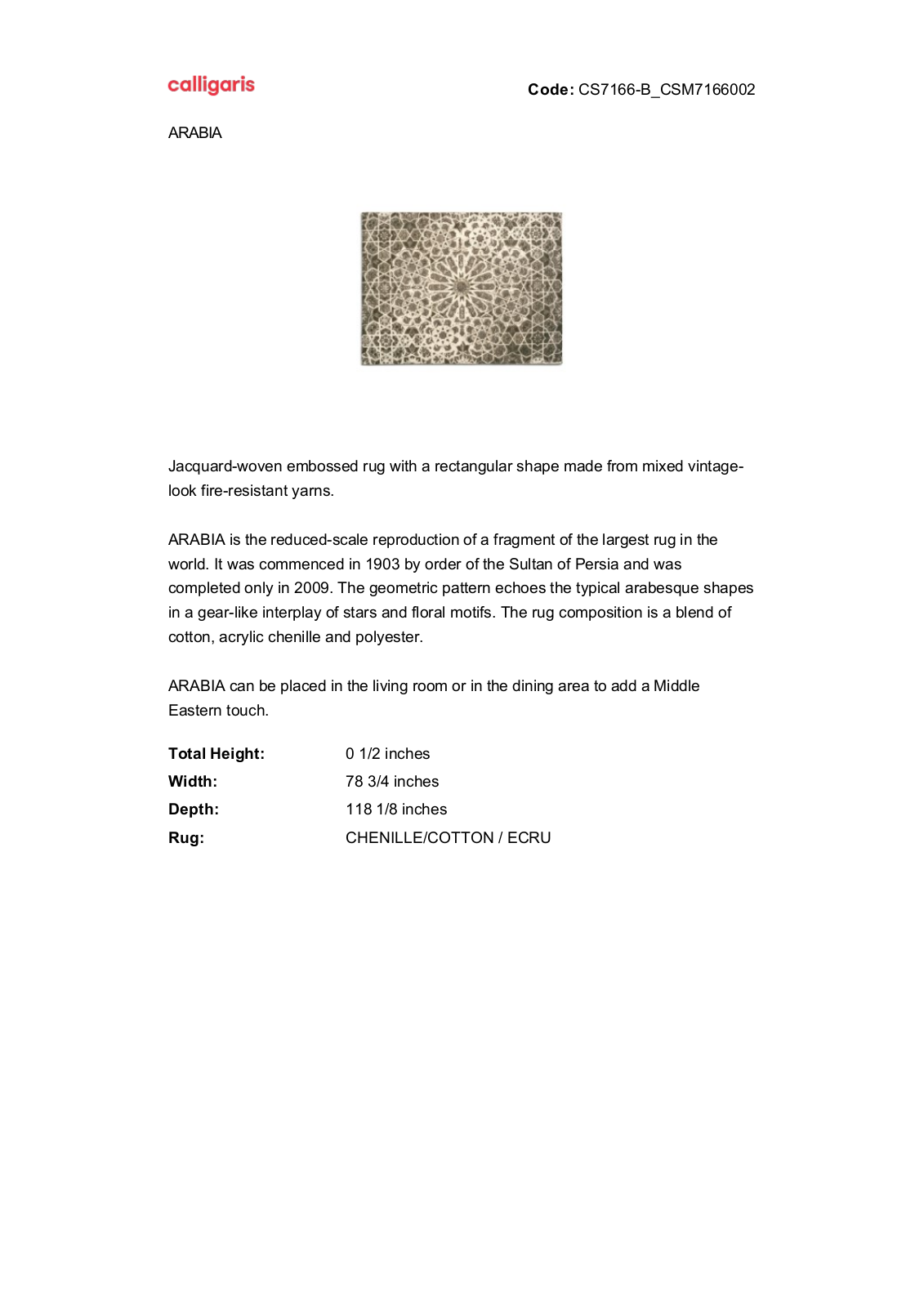 Calligaris GN2440 Specifications - ManualMachine.com