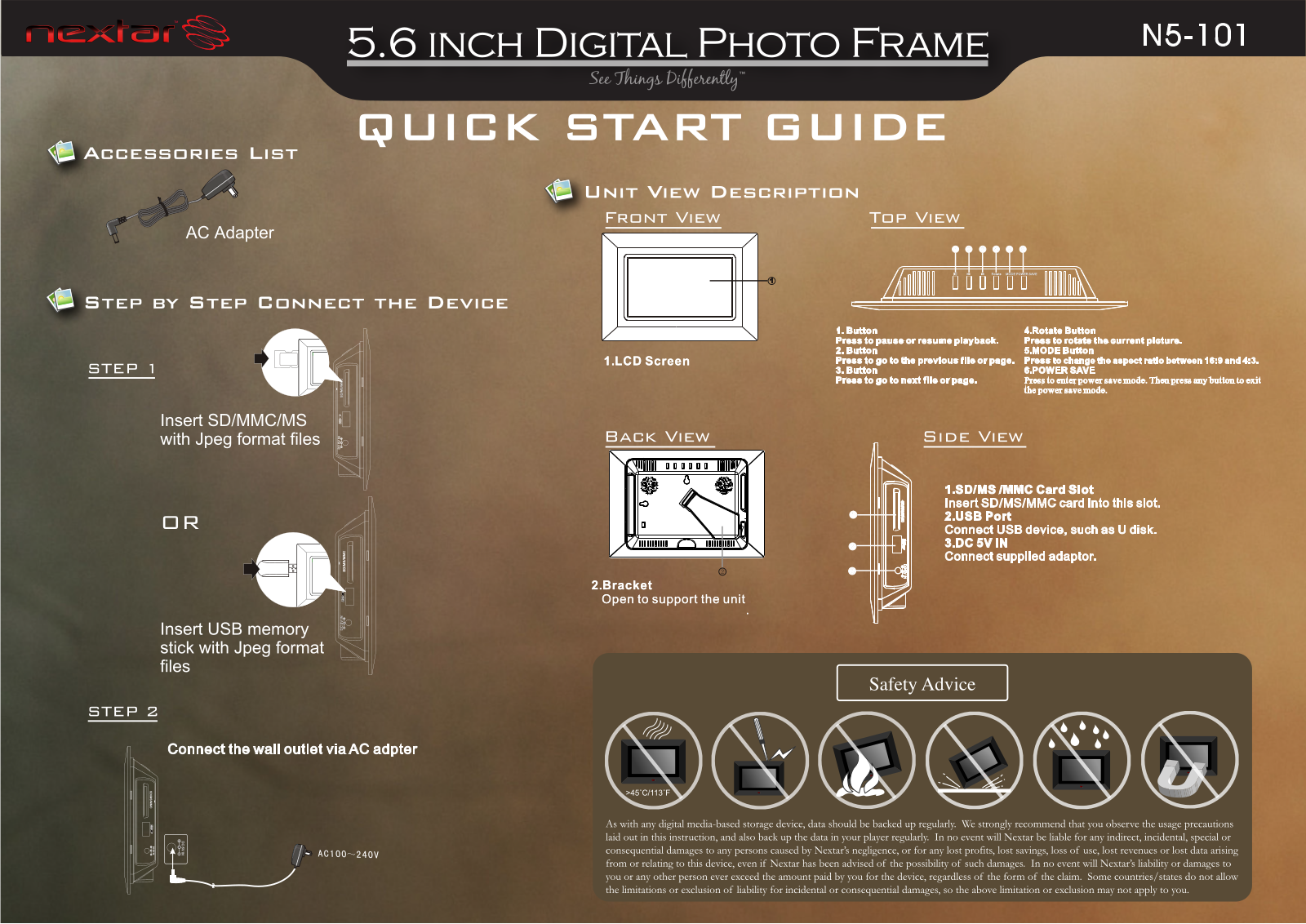 Nextar N5-101 User Manual