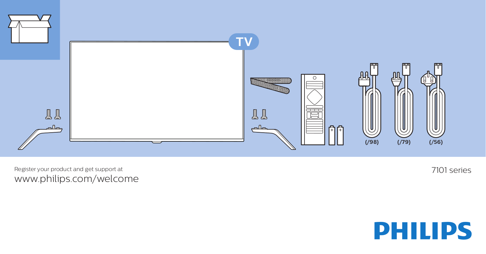 Philips 7101, 55PUT7101 User Manual