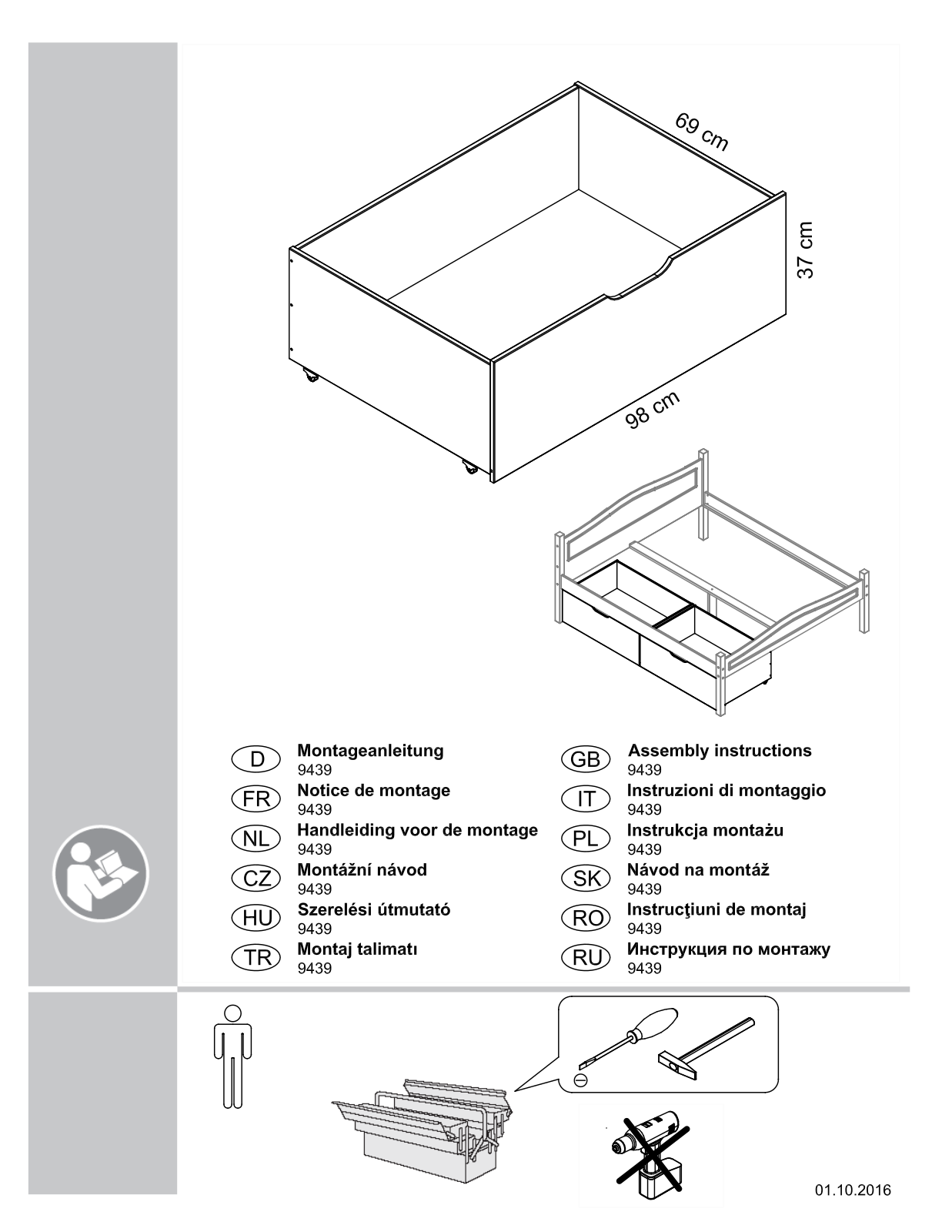 Home affaire Emden Assembly instructions