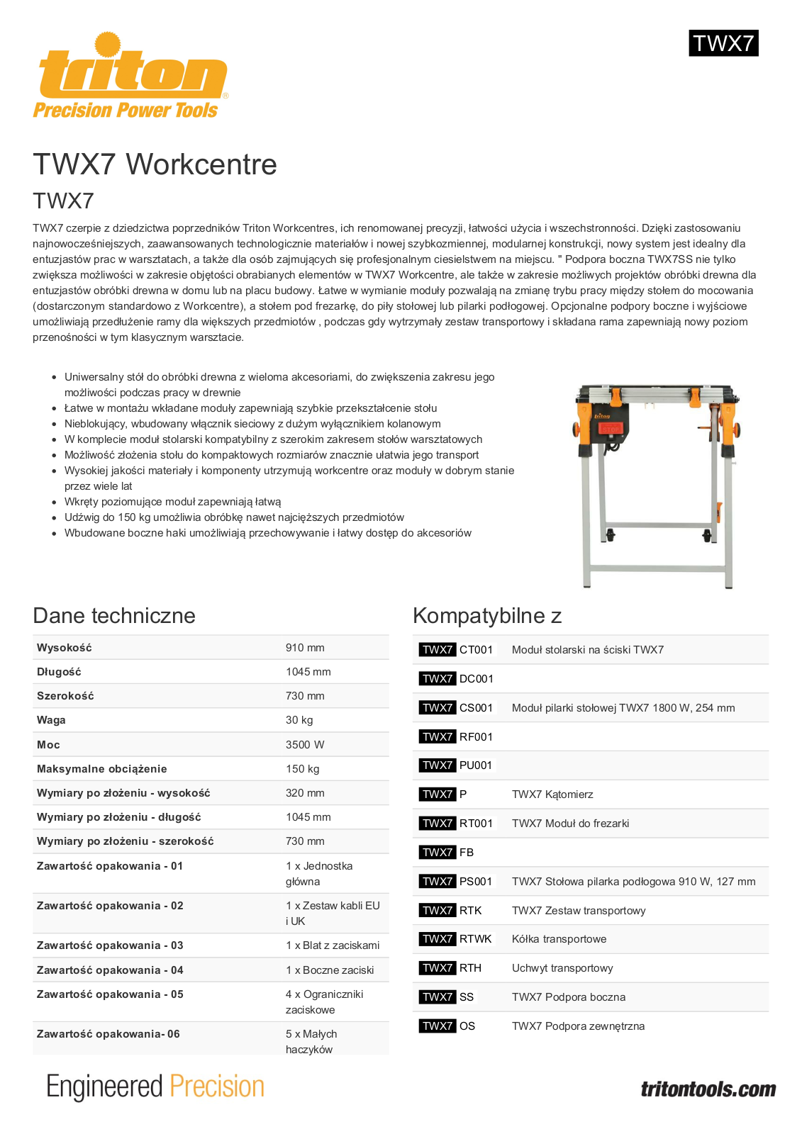 Triton TWX7 User Manual