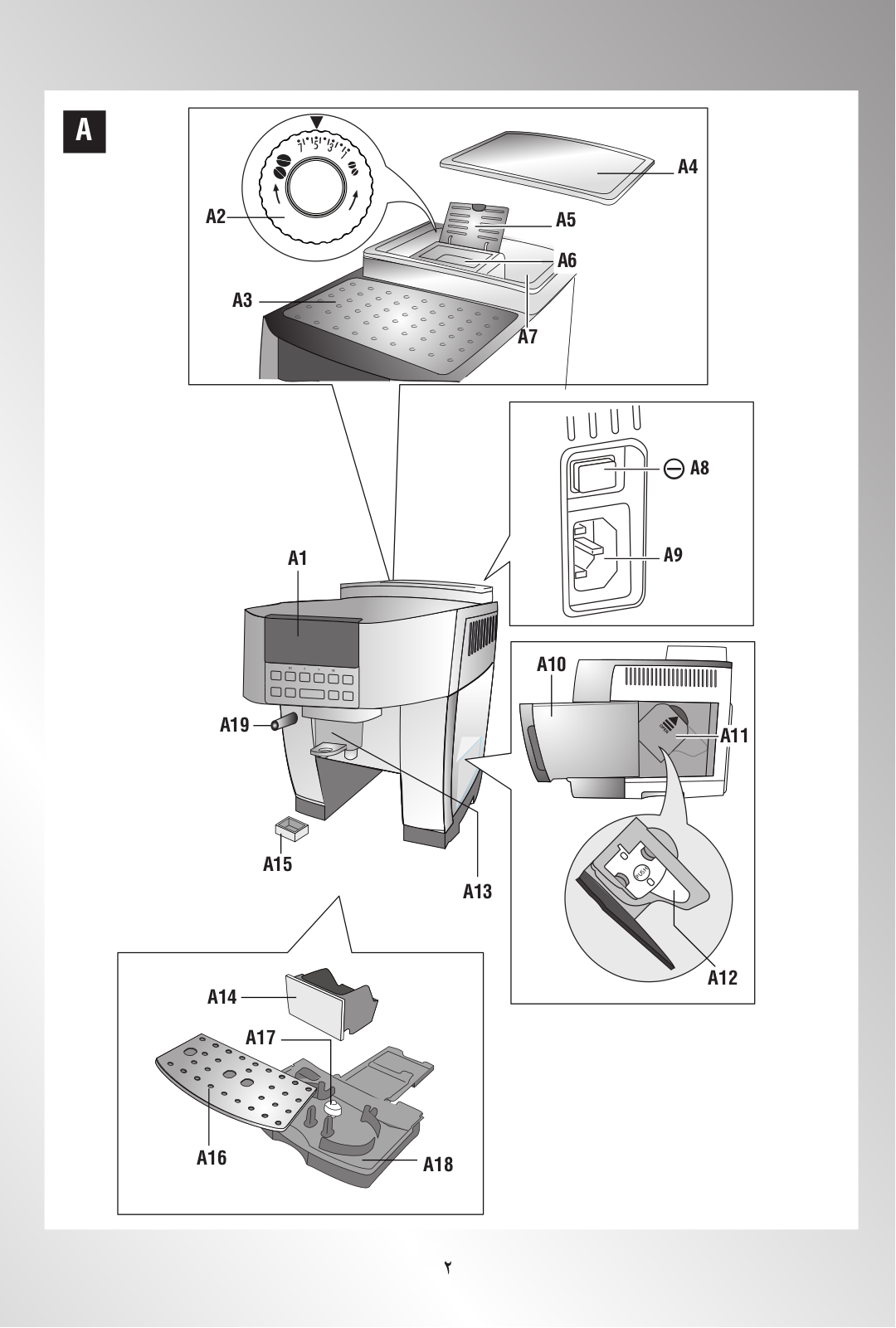 Delonghi ECAM22.360.S, ECAM22360B Instruction manuals