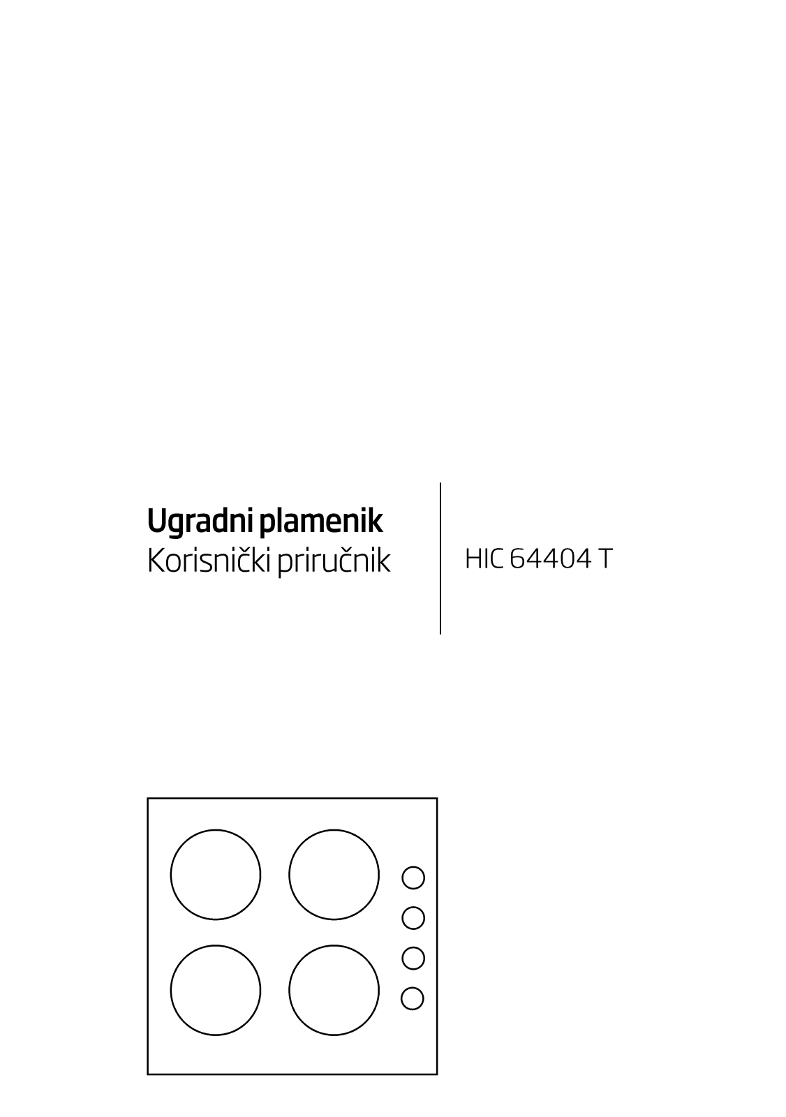 Beko HIC64404T User manual