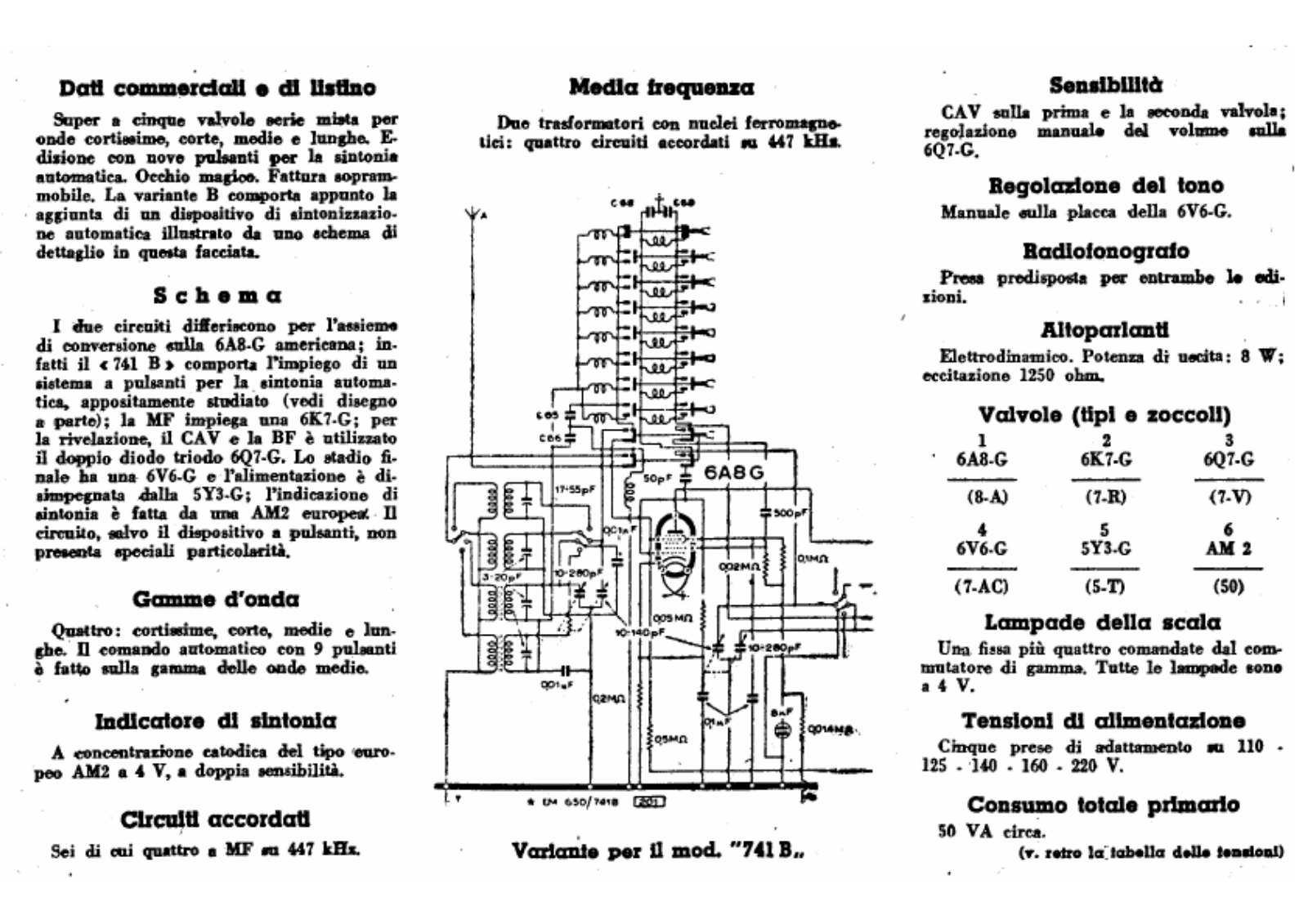 CGE 741b schematic