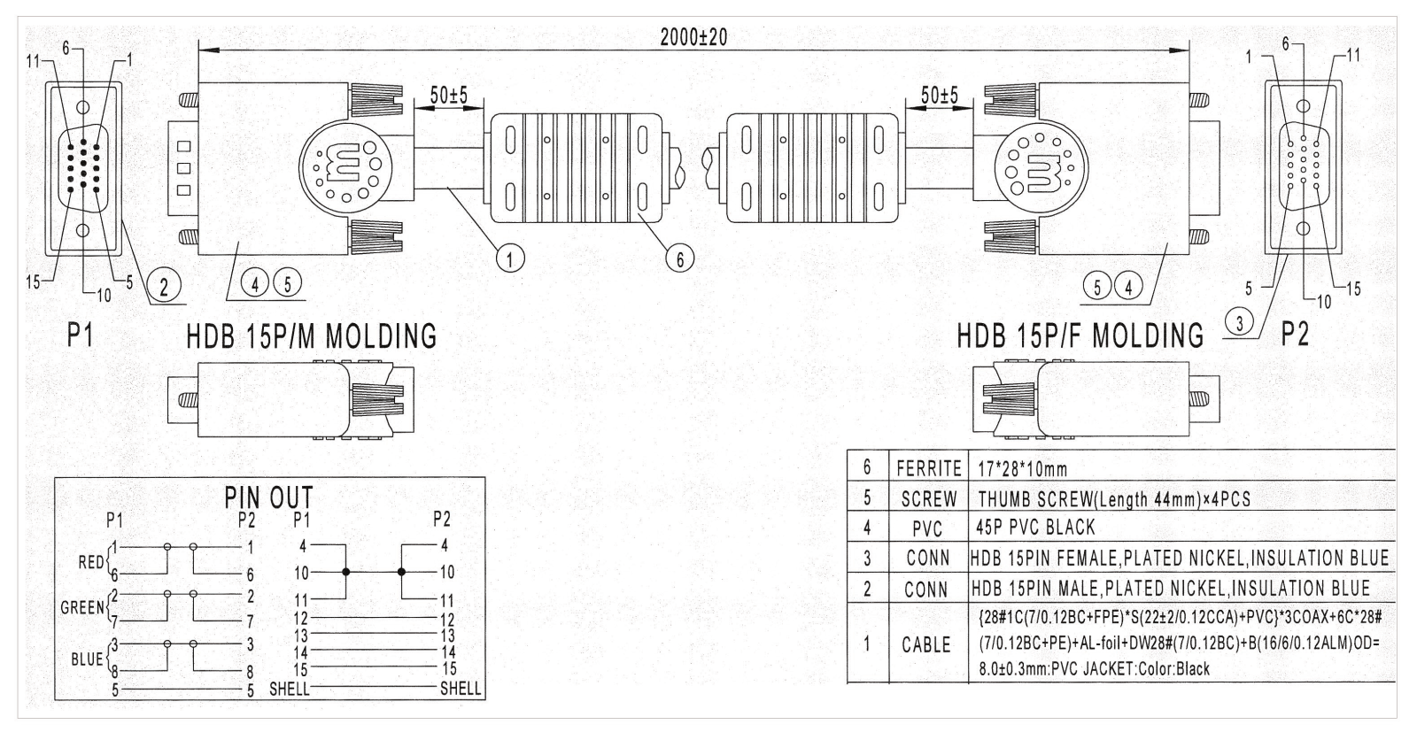 Manhattan ICOC SVGA-C-2 Drawing - ManualMachine.com