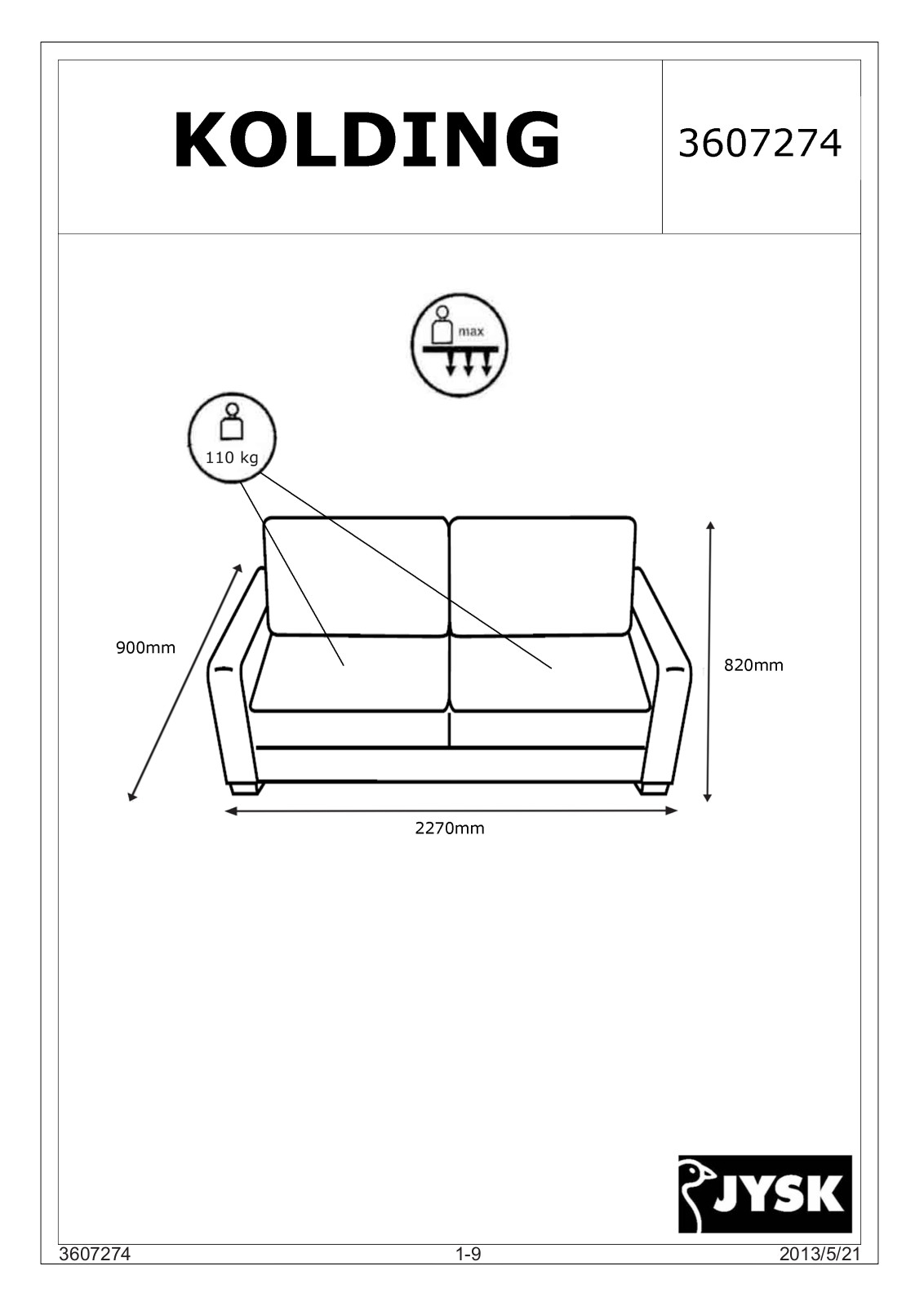 JYSK Kolding User Manual