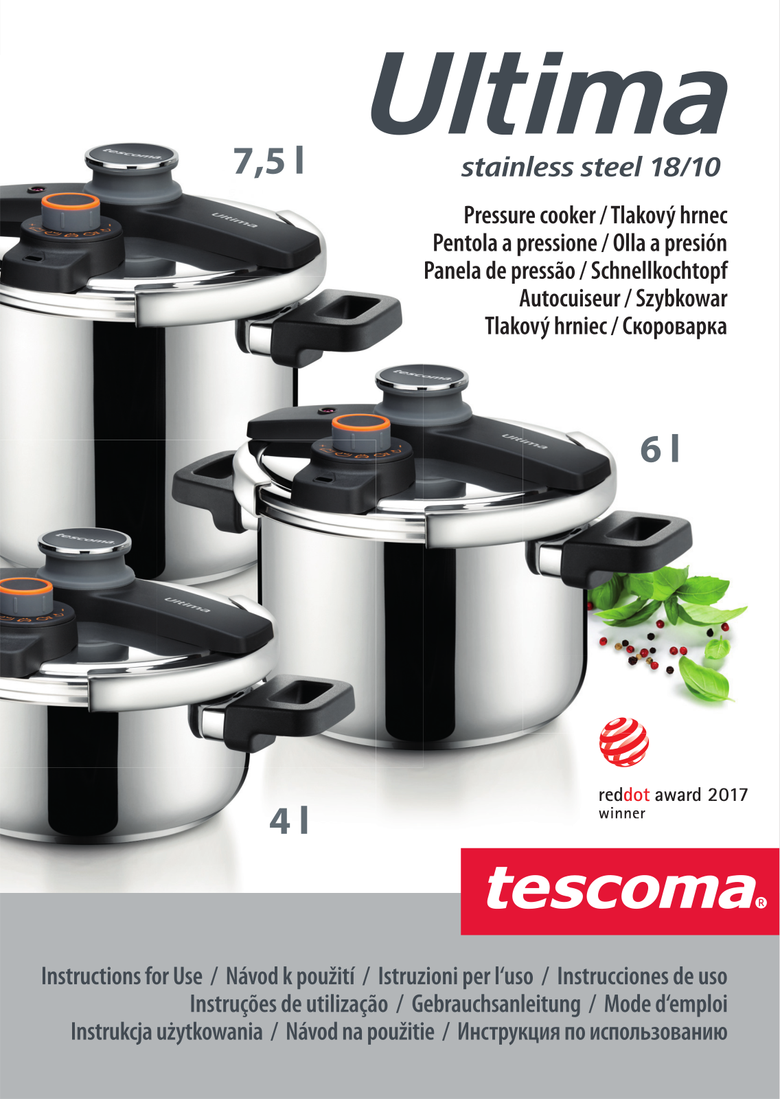 Tescoma Ultima User Manual