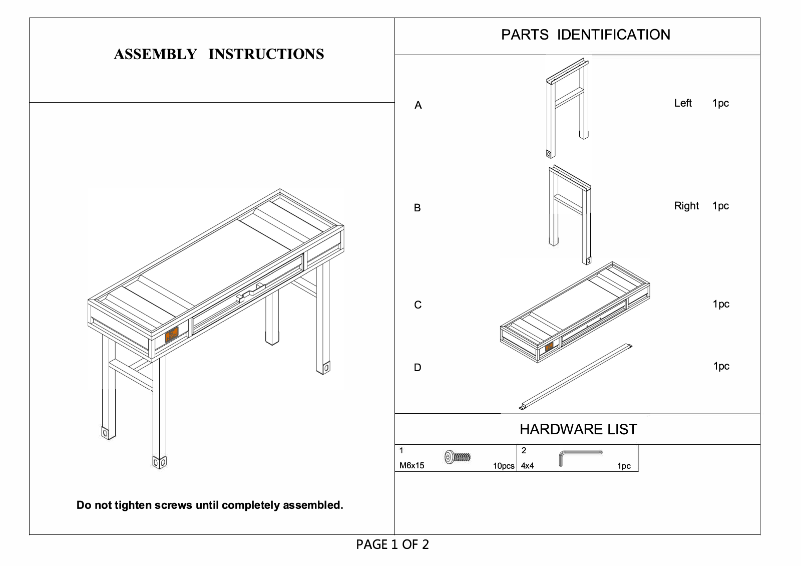 Longshore Tides W004518947 Installation & Assembly - ManualMachine.com
