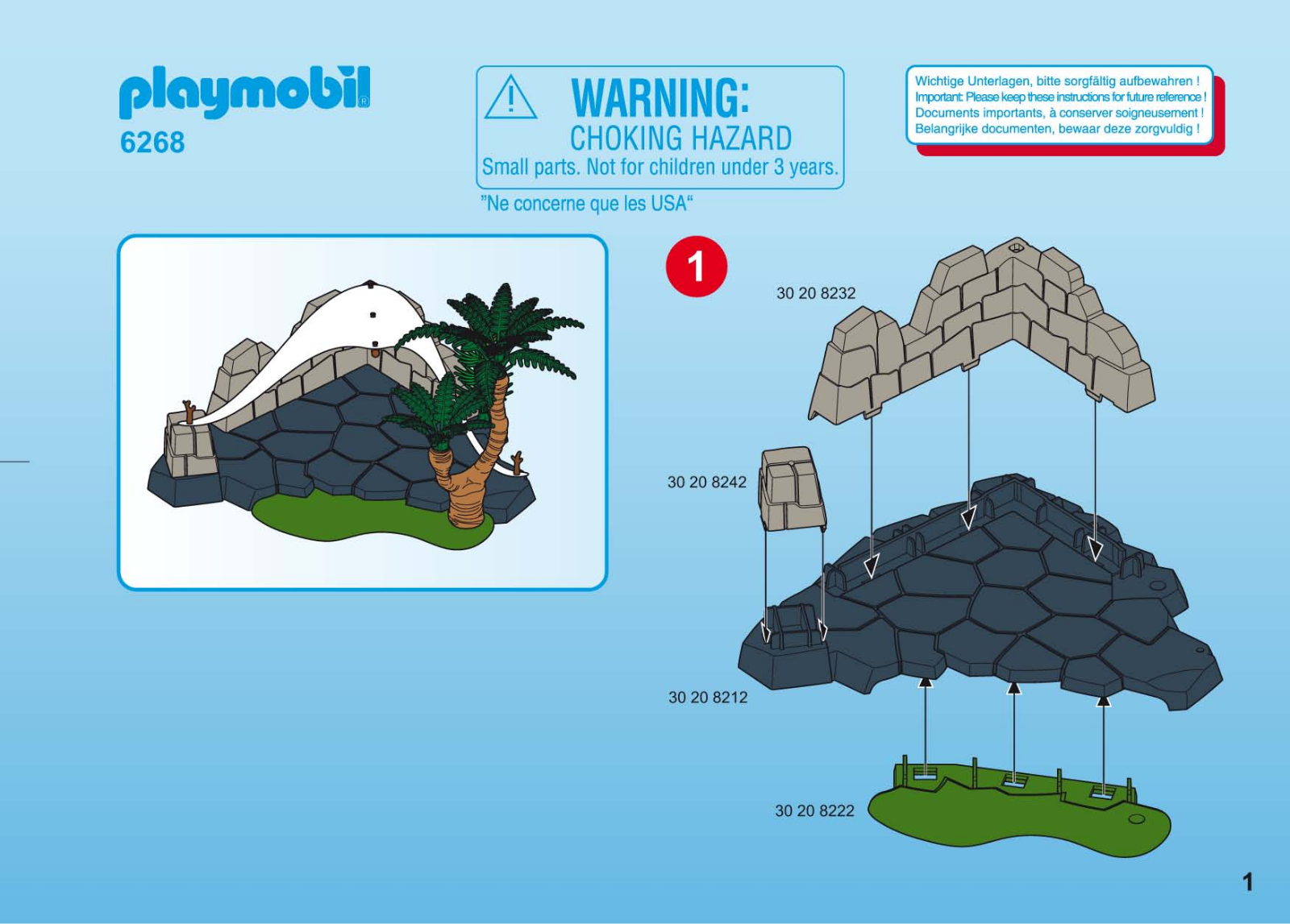 Playmobil 6268 Instructions