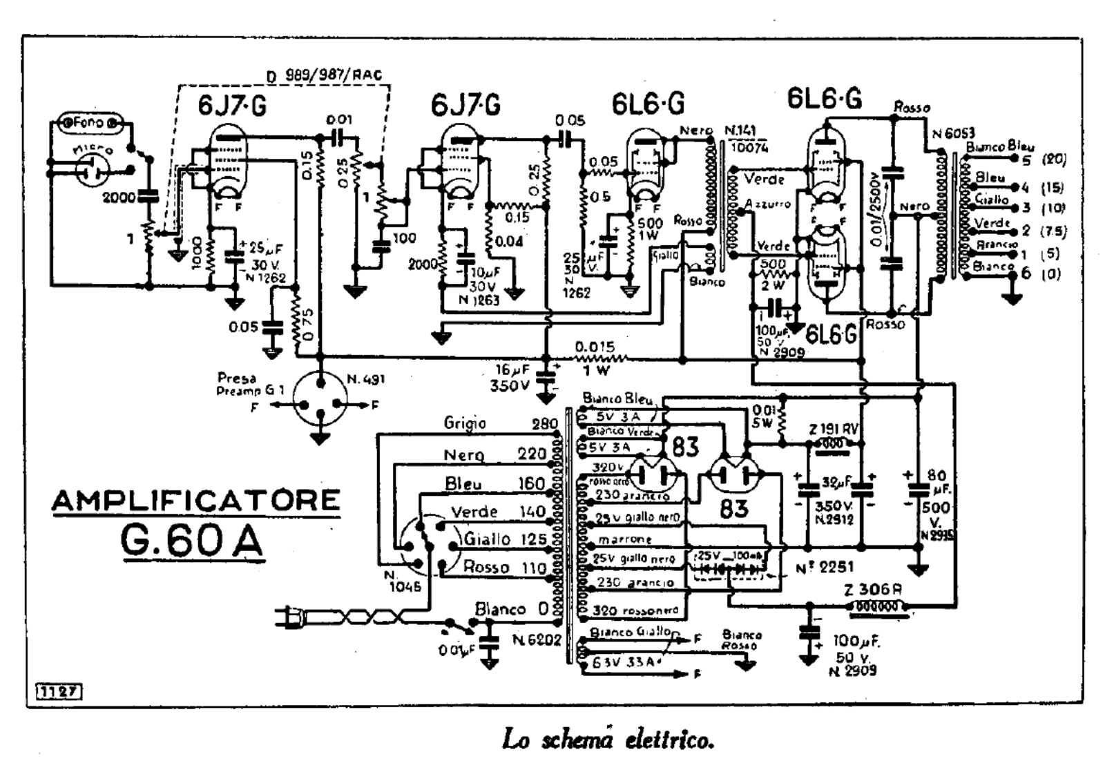 Geloso g60a schematic