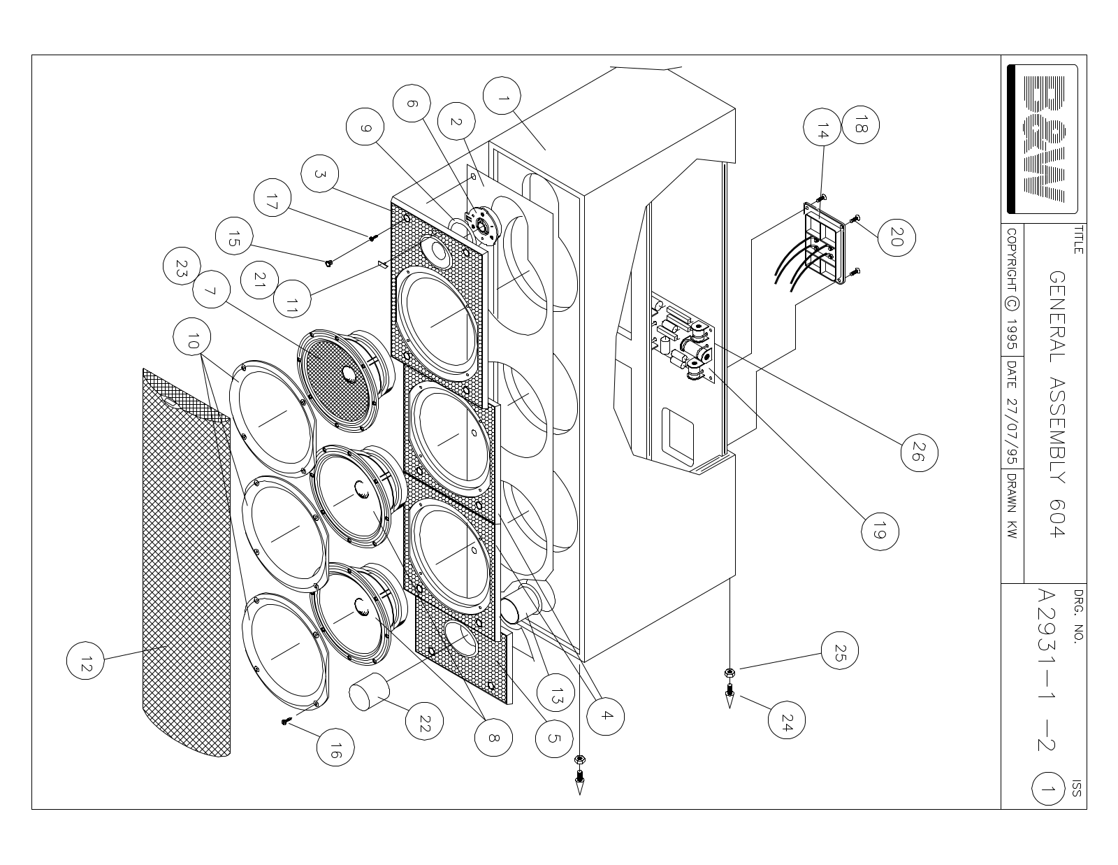 Bowers and Wilkins DM-604 Service manual