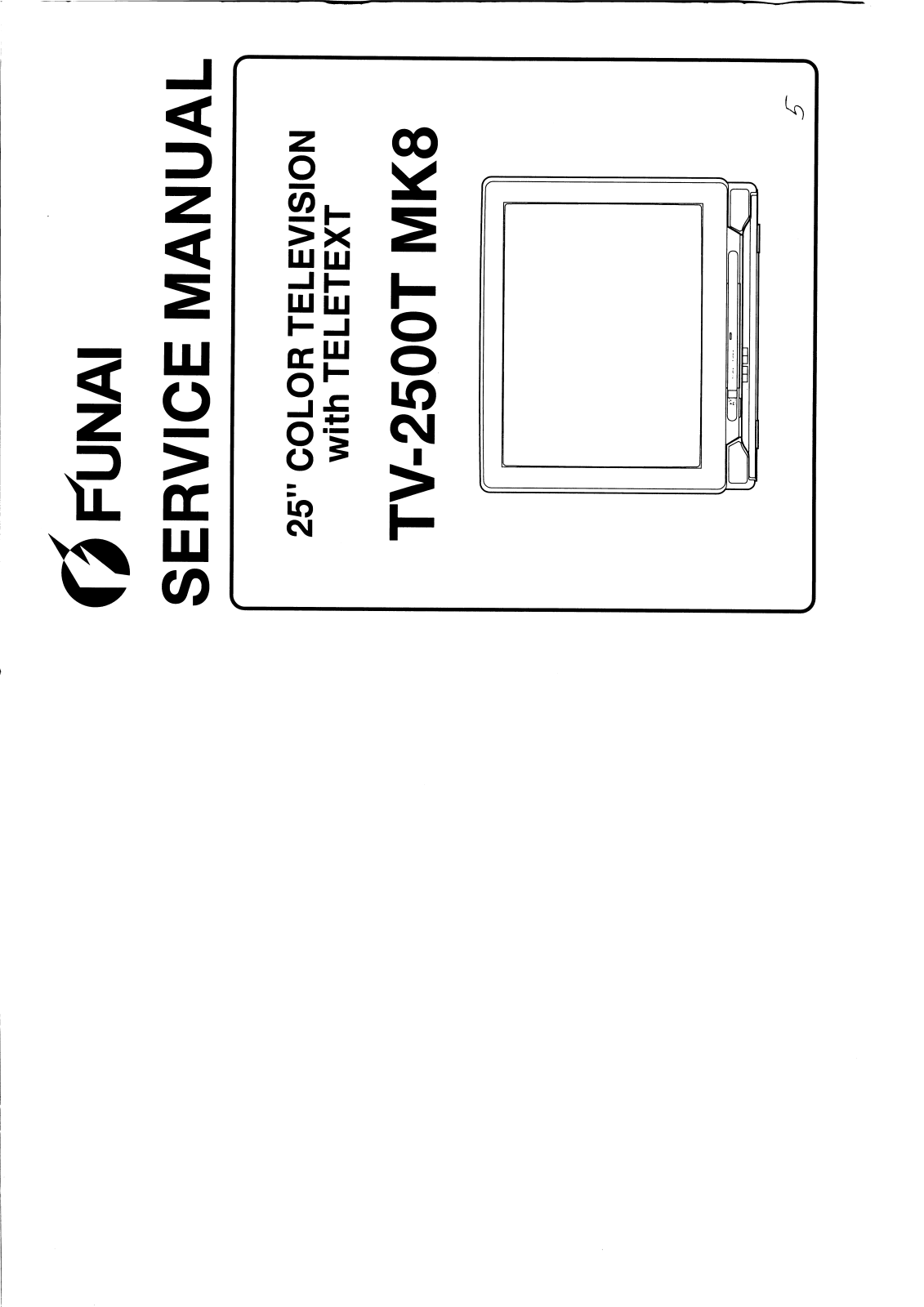 Funai TV-2000T MK7 Service Manual