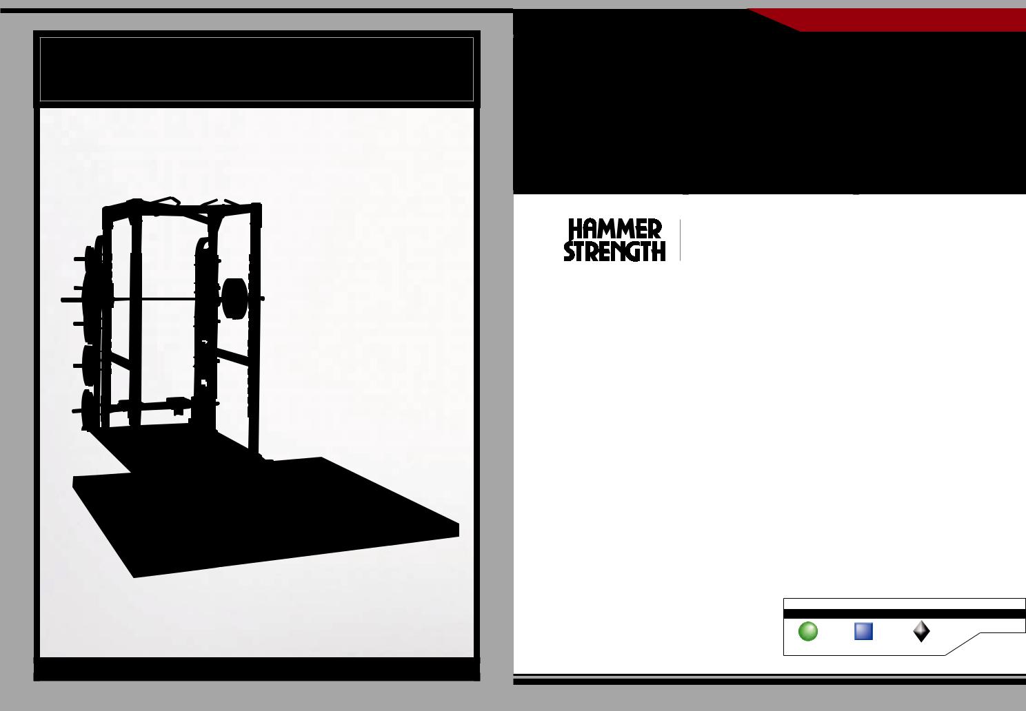 Life Fitness Hammer Strength Olympic Heavy-Duty HS OHD User Manual