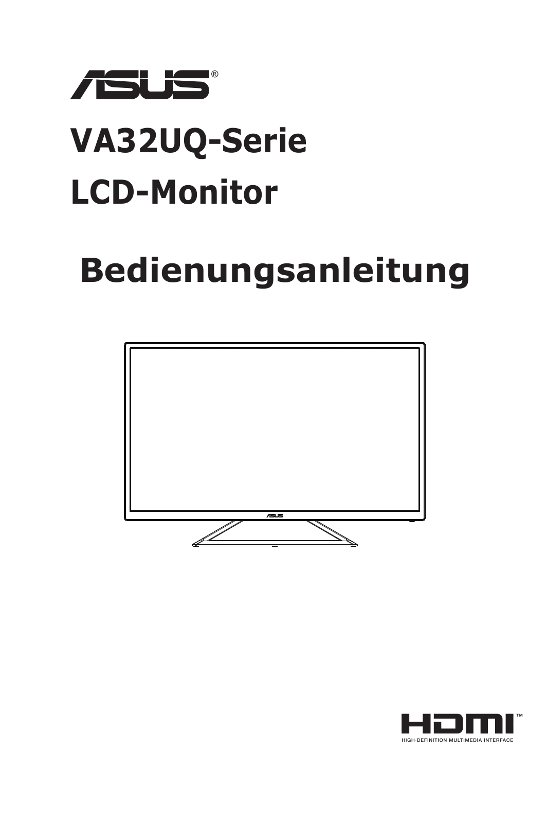 Asus VA32UQ User’s Manual