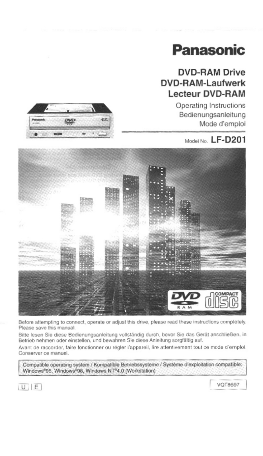 Panasonic LFD201U User Manual