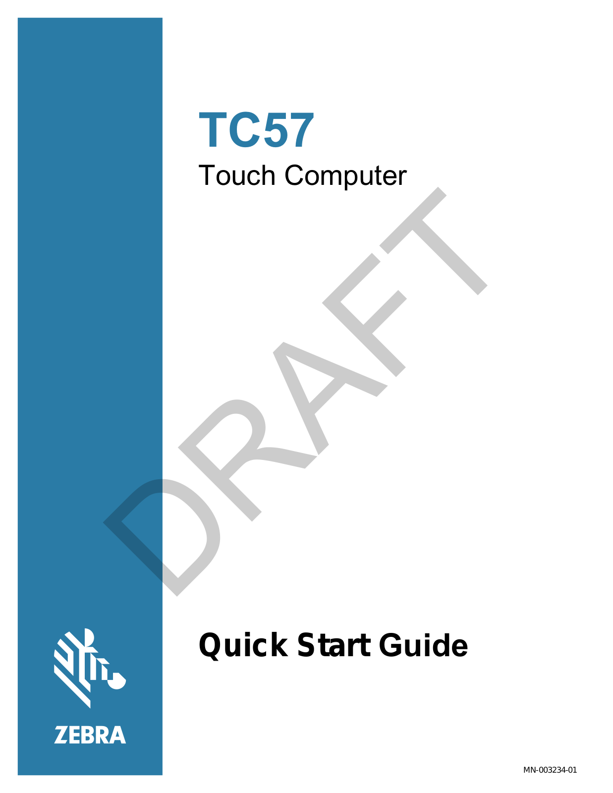 Zebra Technologies TC57HO User Manual