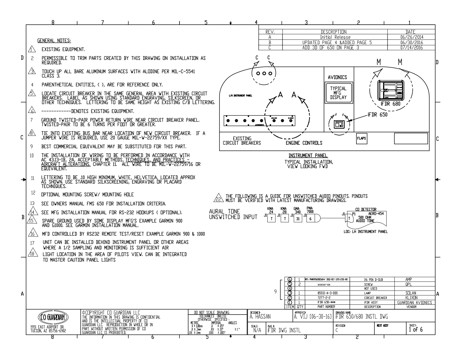 Guardian Avionics Smartlink 851 Installation Guide - ManualMachine.com