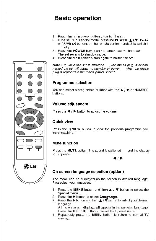 LG 21FS4RG-TS, 21FS4RGE-TS Owner’s Manual