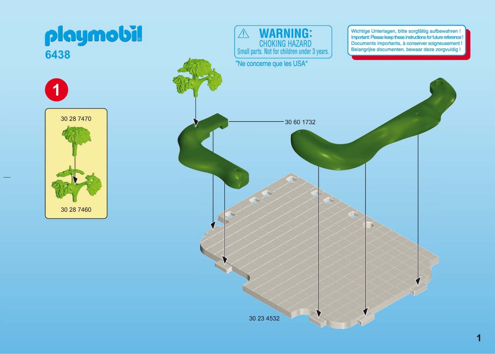 playmobil 6438 Instructions