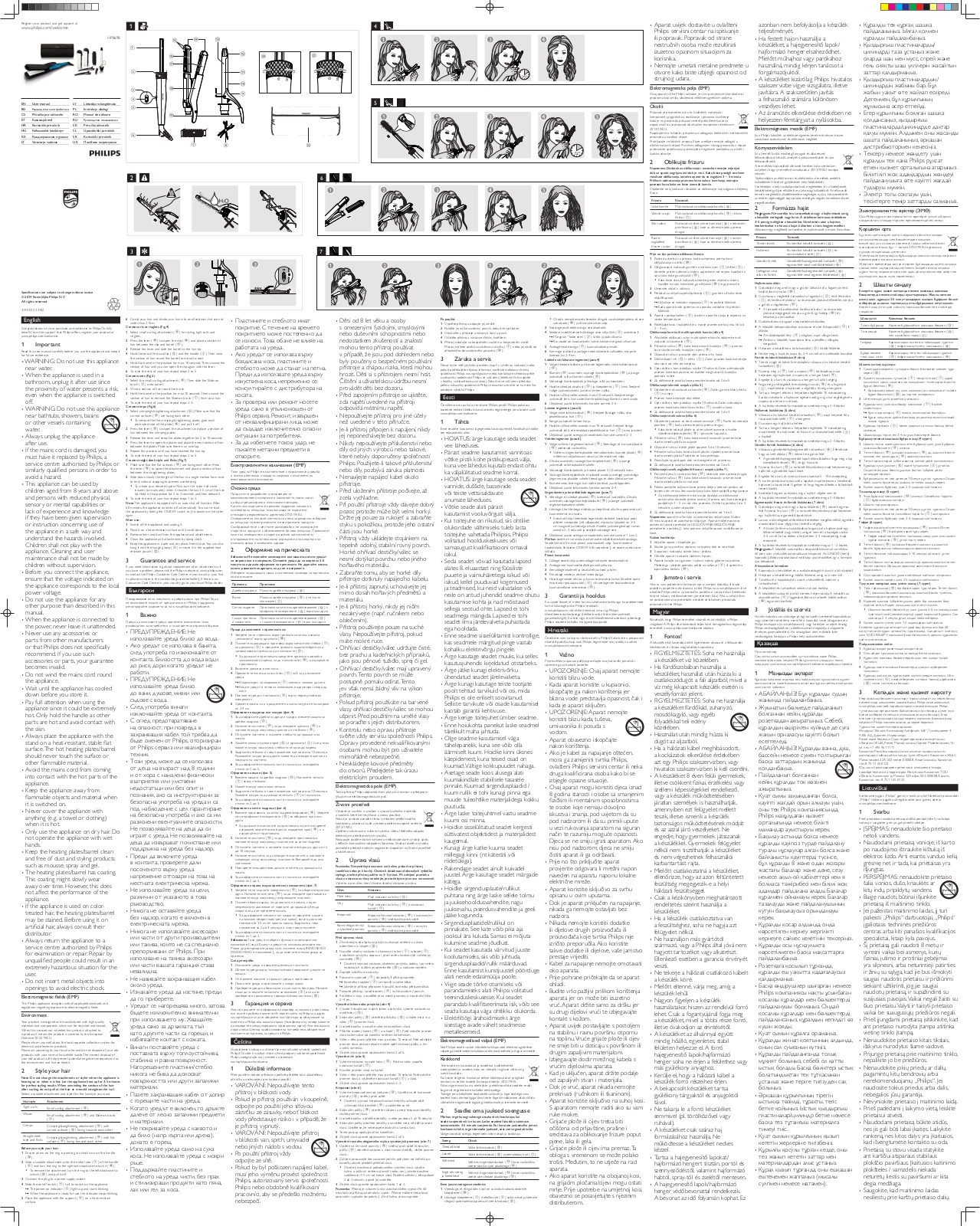 Philips HP8698-00 Operating Instructions