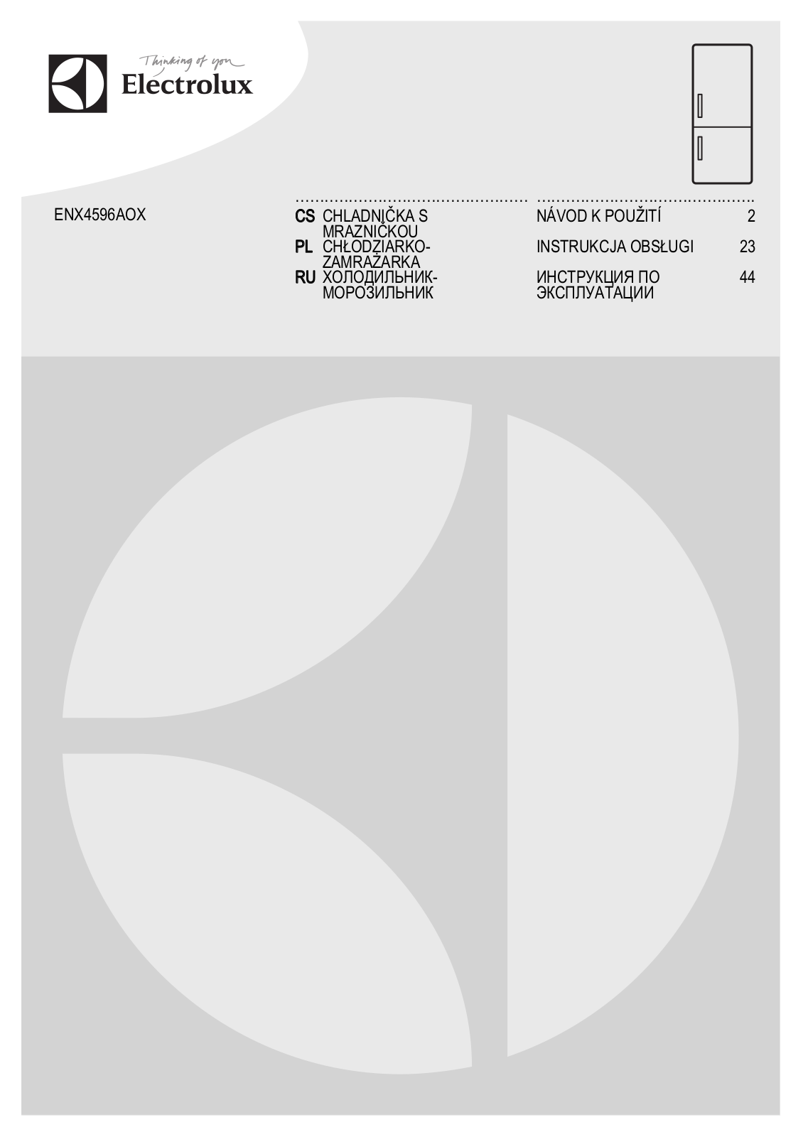 Electrolux ENX 4596 AOX User manual