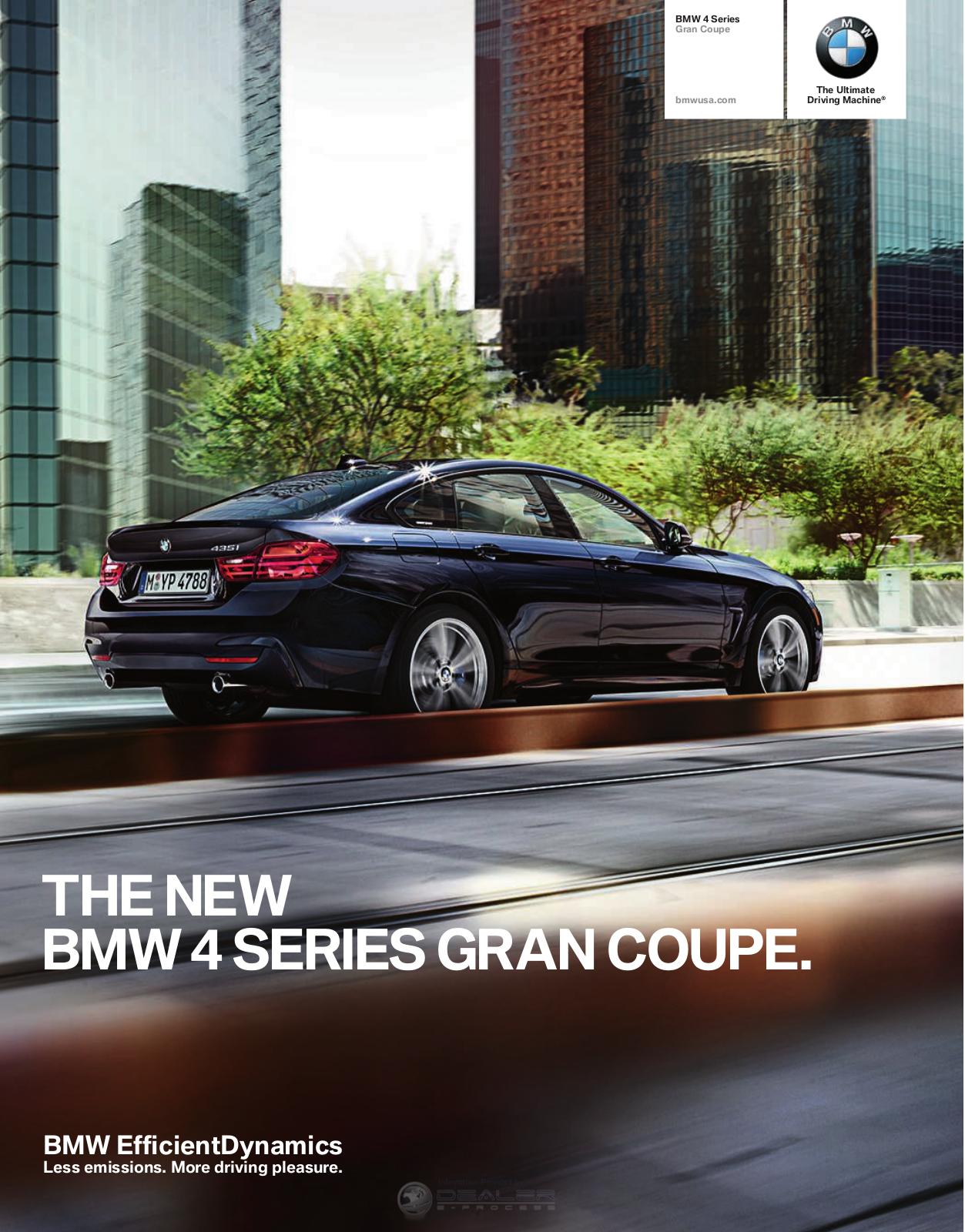 BMW 4 Series Gran Coupe 2015 Owner's Manual