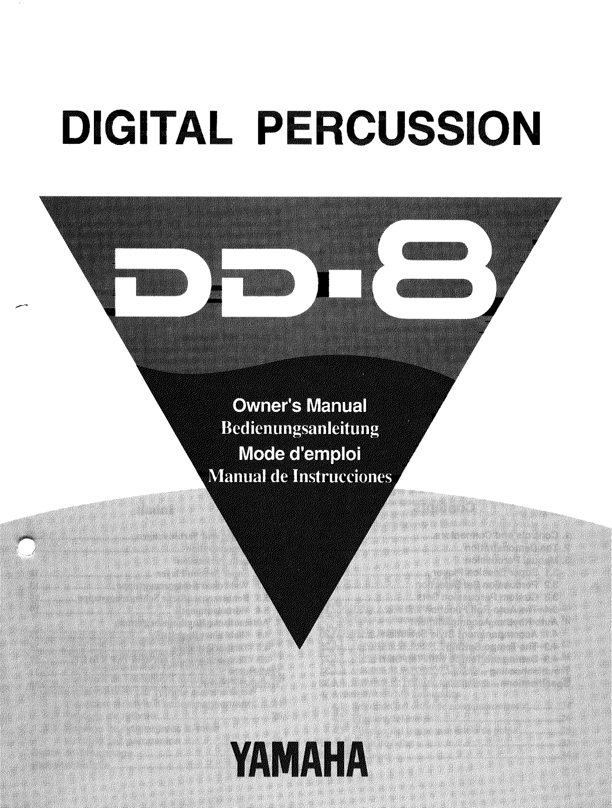 Yamaha DD-8 User Manual