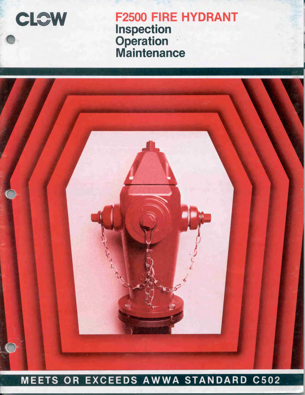 Clow Valve F2500 User Manual