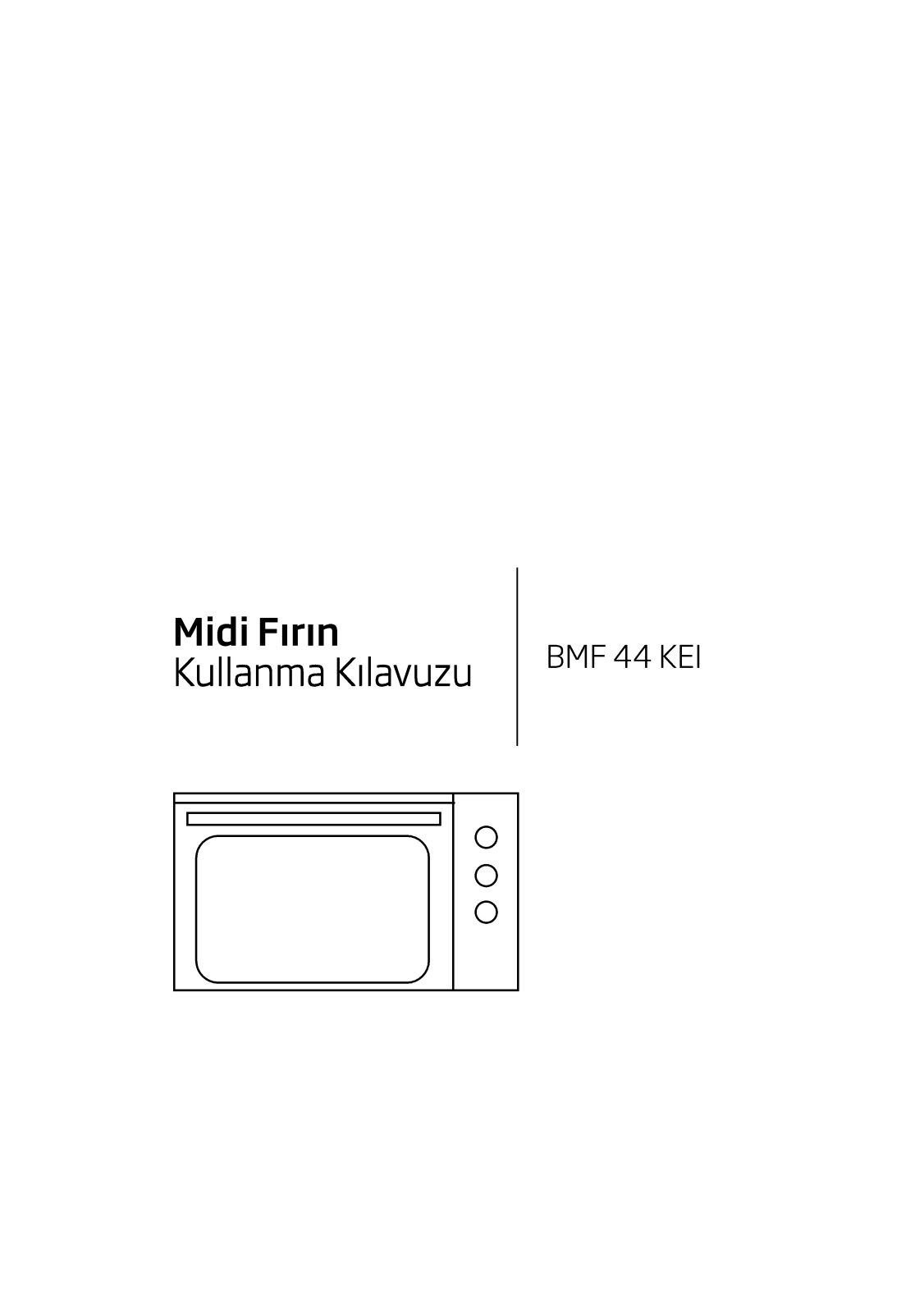 Arçelik BMF44KEI User manual