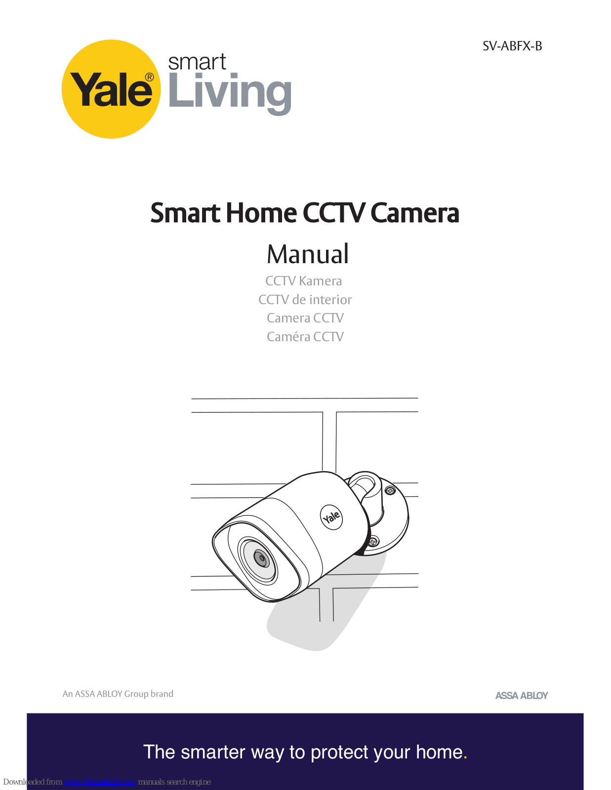 Yale SV-ABFX-B, SV-2ADFX-W User Manual