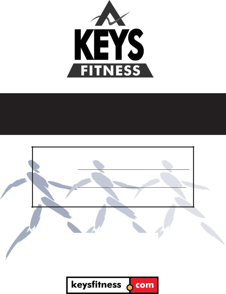 Keys Fitness HT800HR User Manual