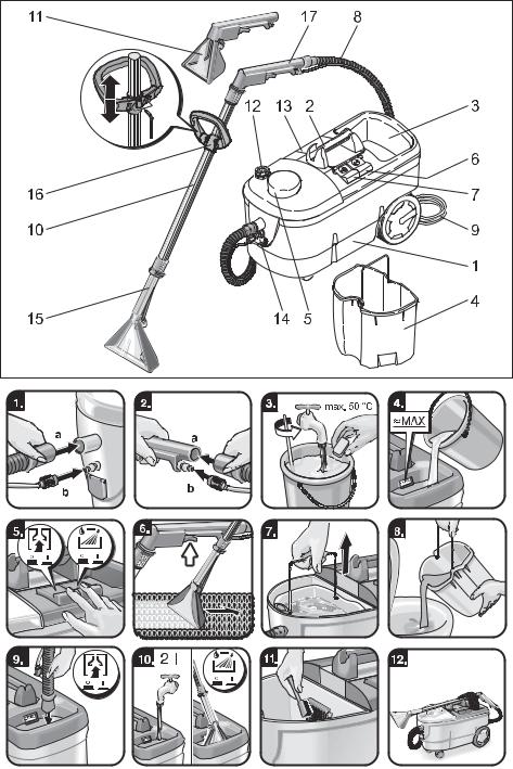 KARCHER Puzzi 200 User Manual