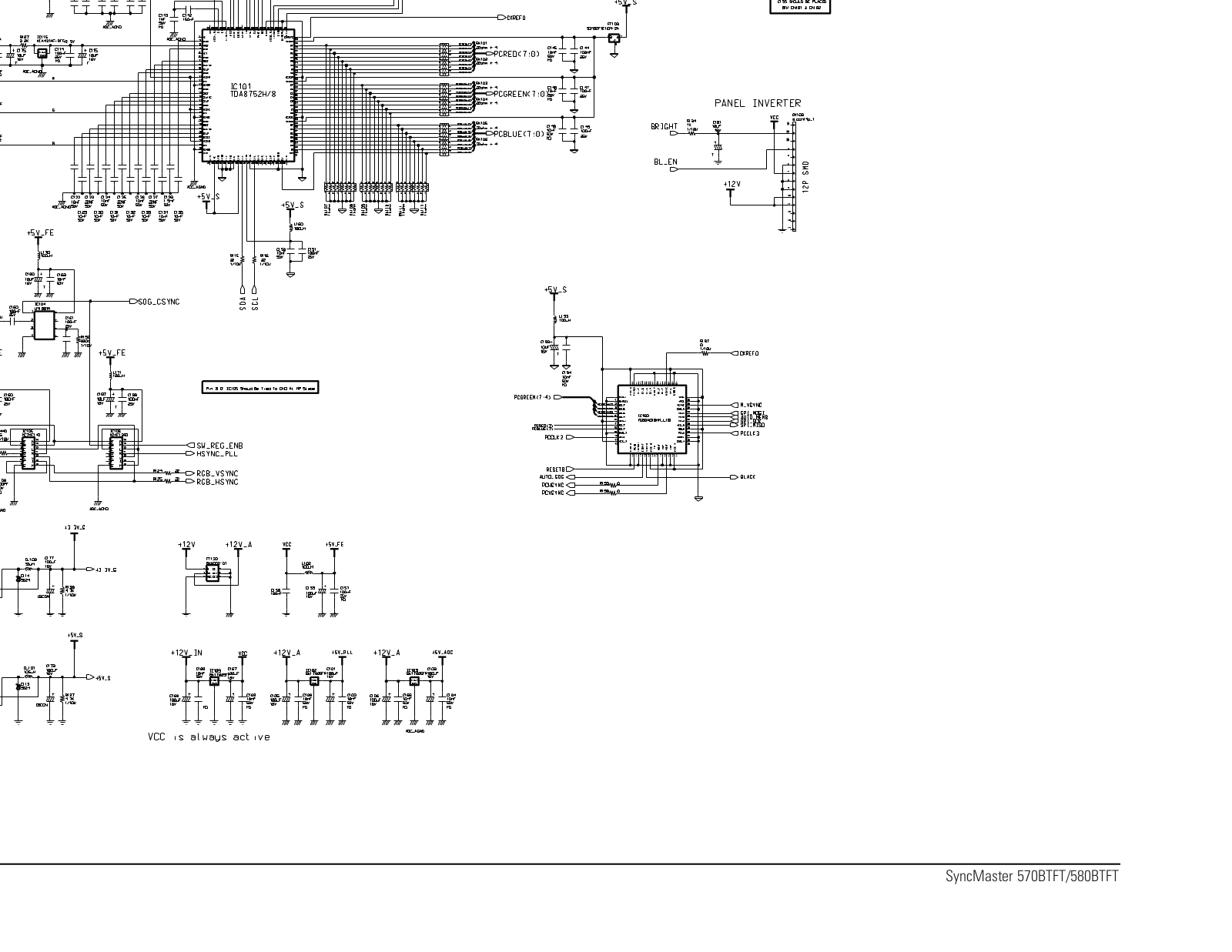 Samsung 570B Schematic