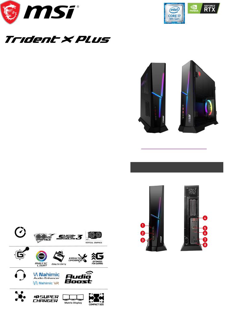 MSI Trident X Plus 9SD-604AT Service Manual