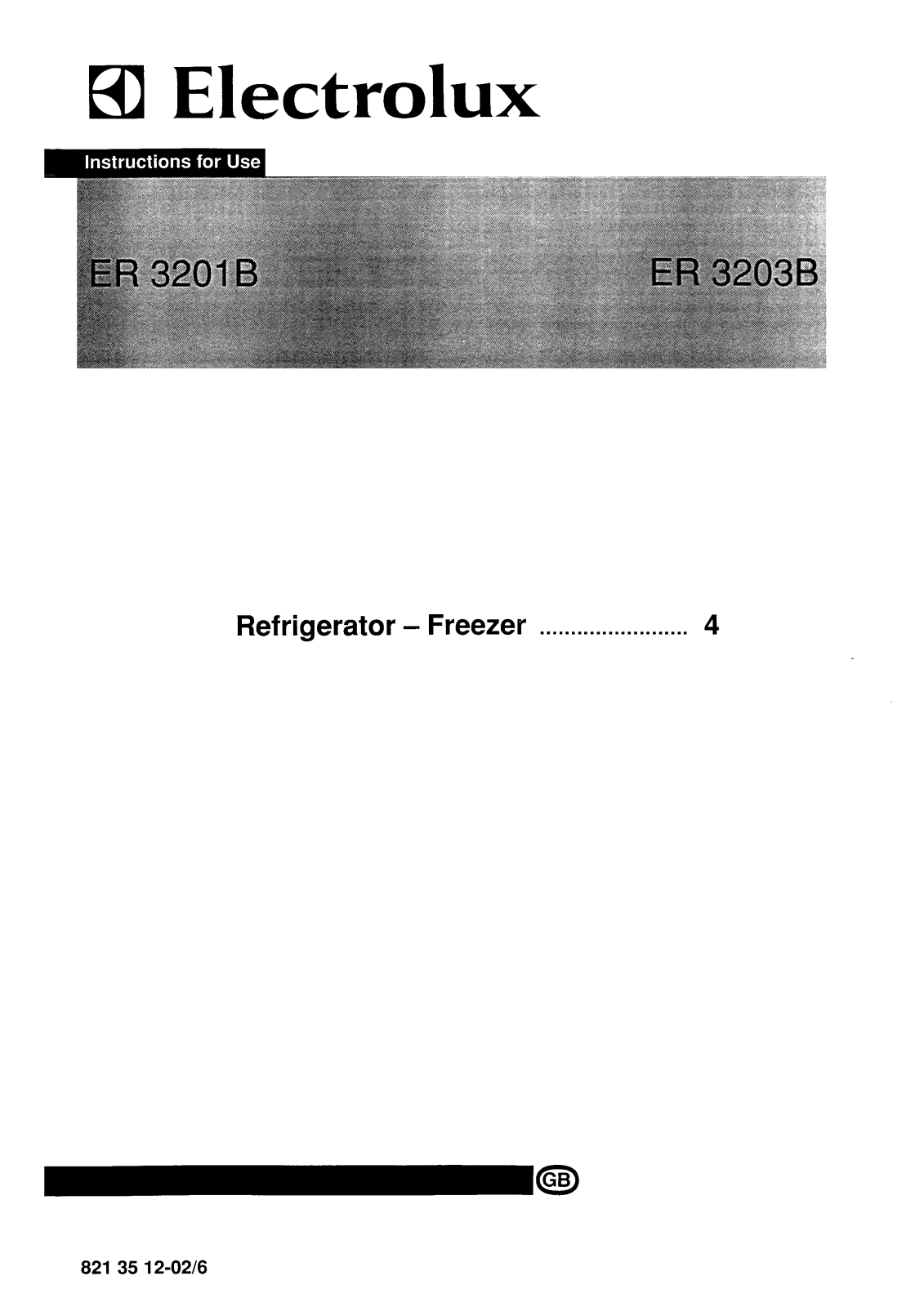 Zanussi ZF50/31 User Manual