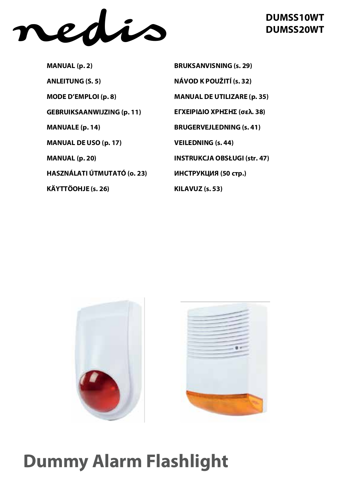Nedis DUMSS20WT User guide - ManualMachine.com