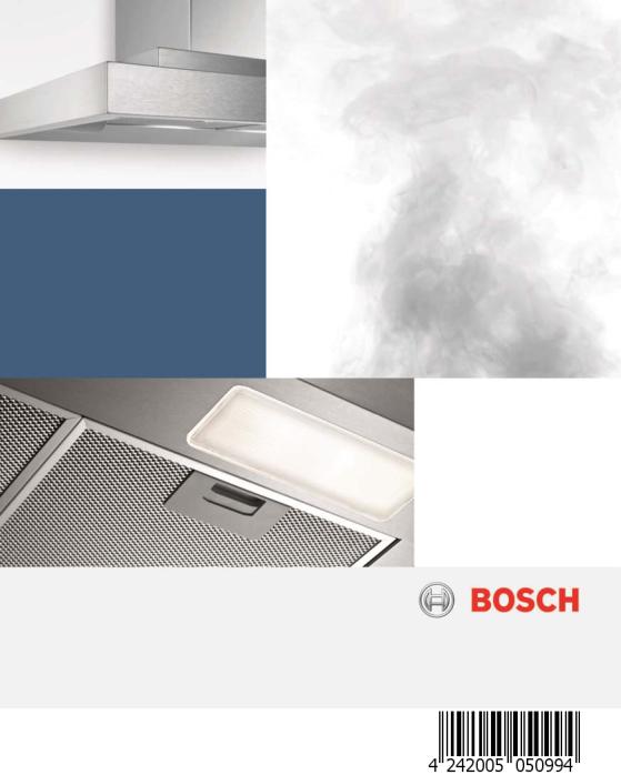 Bosch DWB64BC50 User Manual