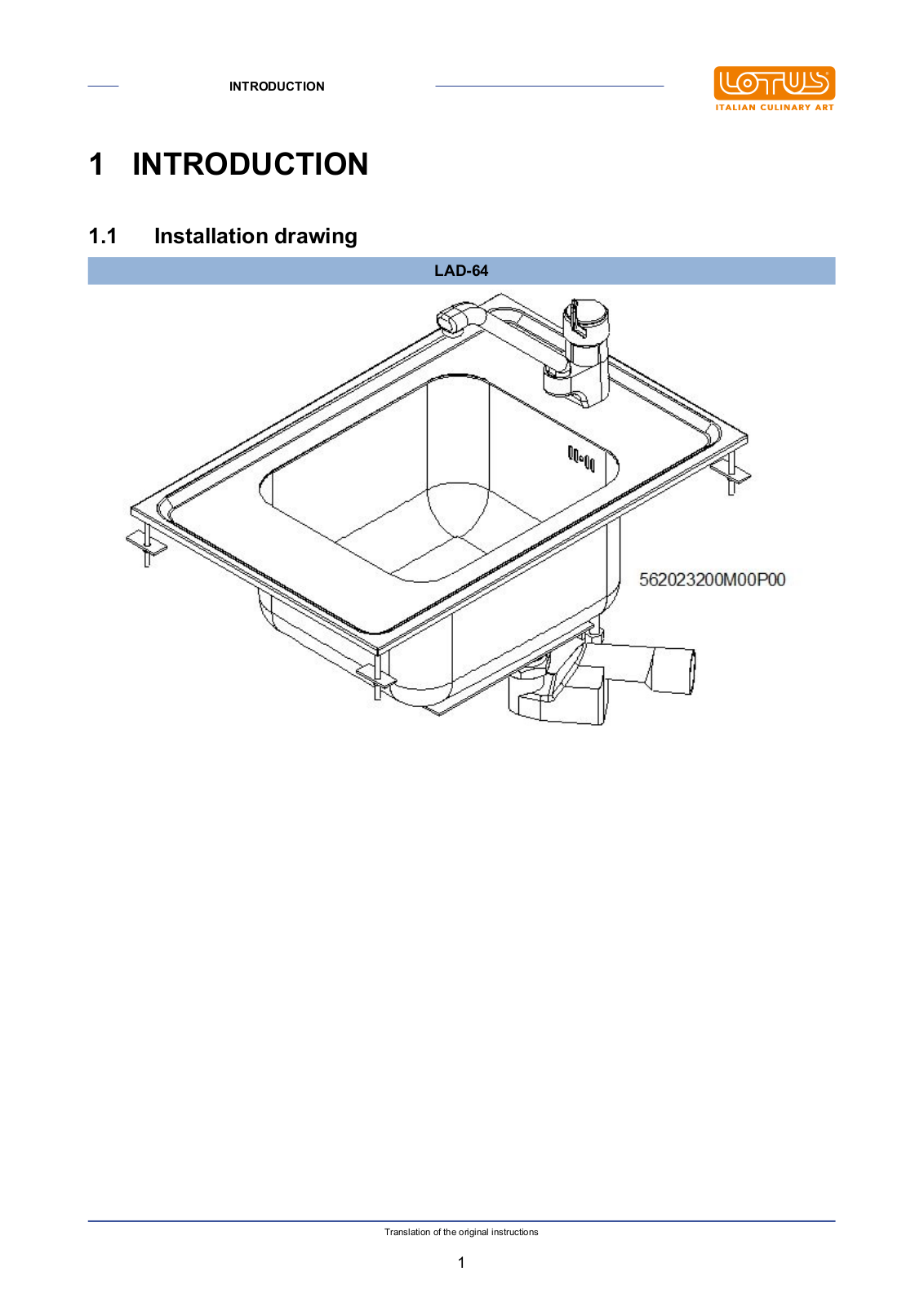 Lotus Cookers LAD-64 User guide - ManualMachine.com