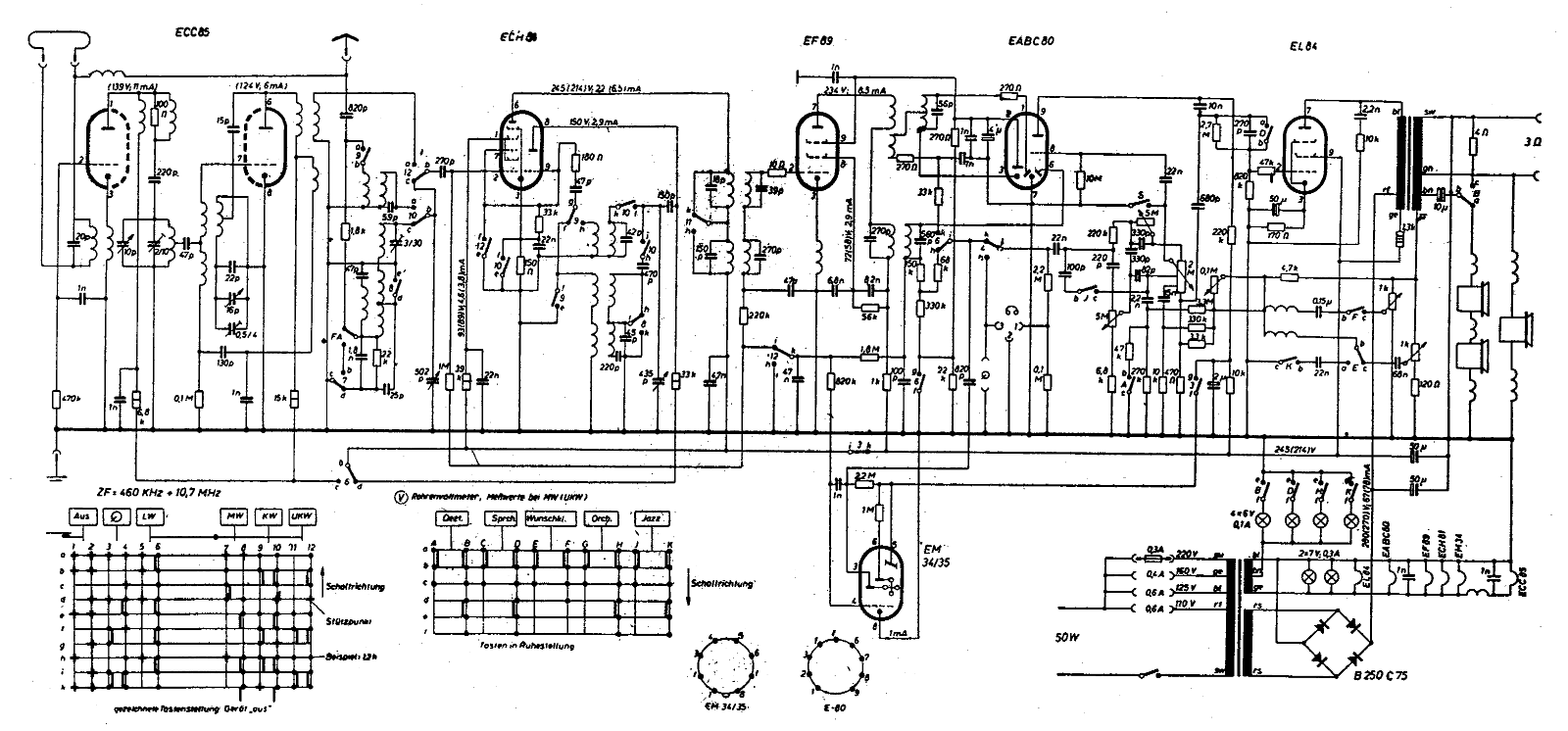 Grundig 4077 Schematic