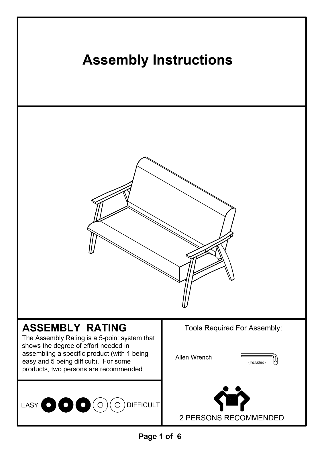 Zipcode Design W001873777 Installation & Assembly - ManualMachine.com