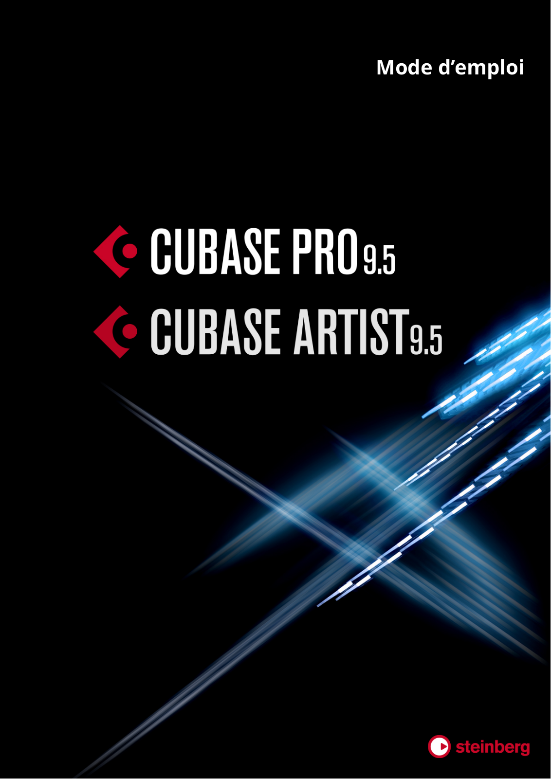 STEINBERG Cubase Pro 9.5 Mode d’Emploi