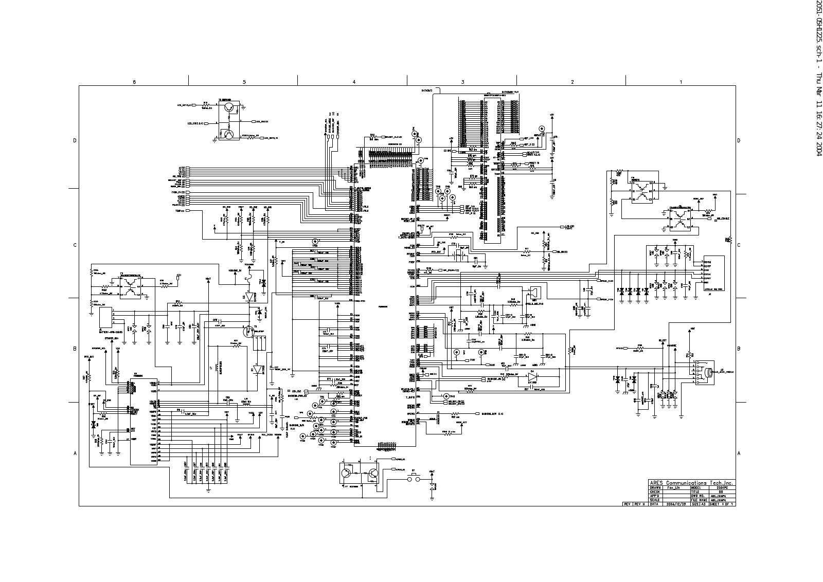 FLY 2051PC Schematics 1