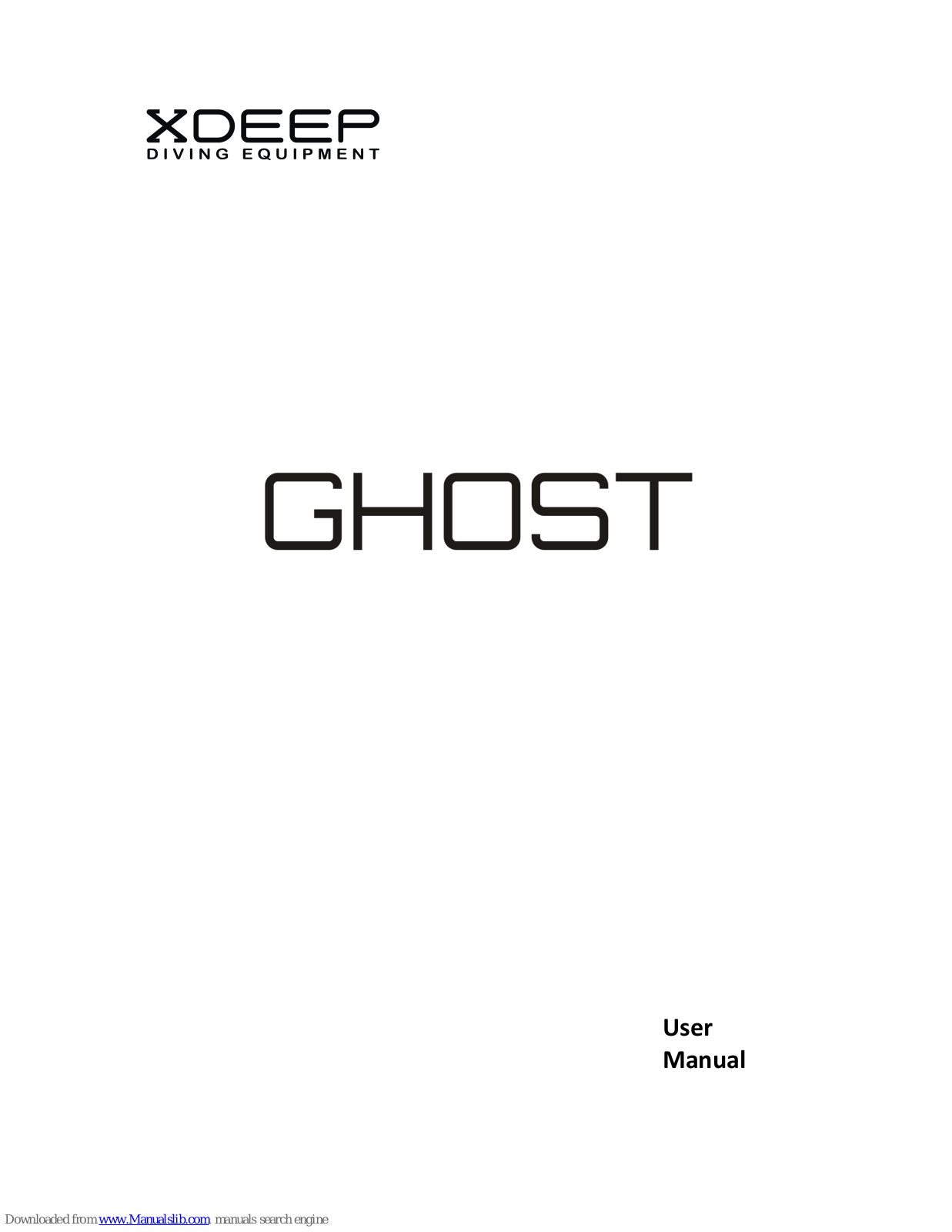 xDEEP Ghost User Manual