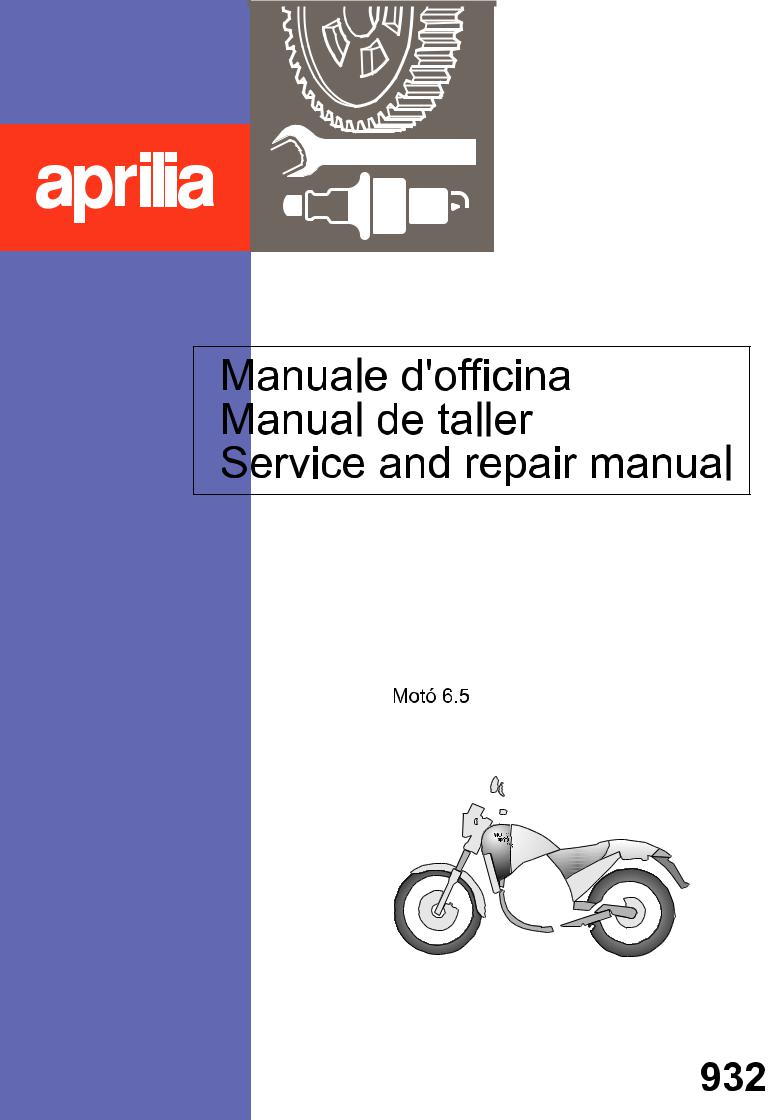 APRILIA Moto 6.5 User Manual