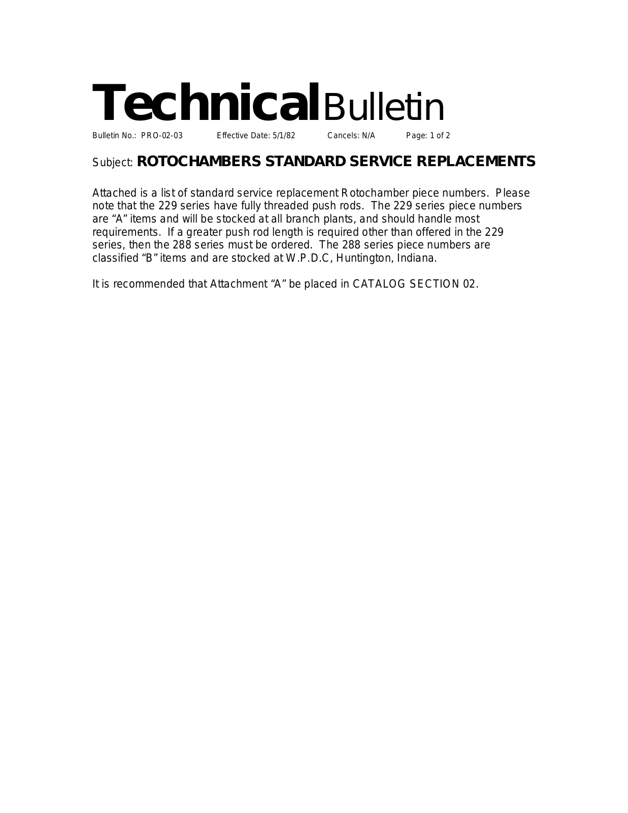 BENDIX TCH-002-003 User Manual